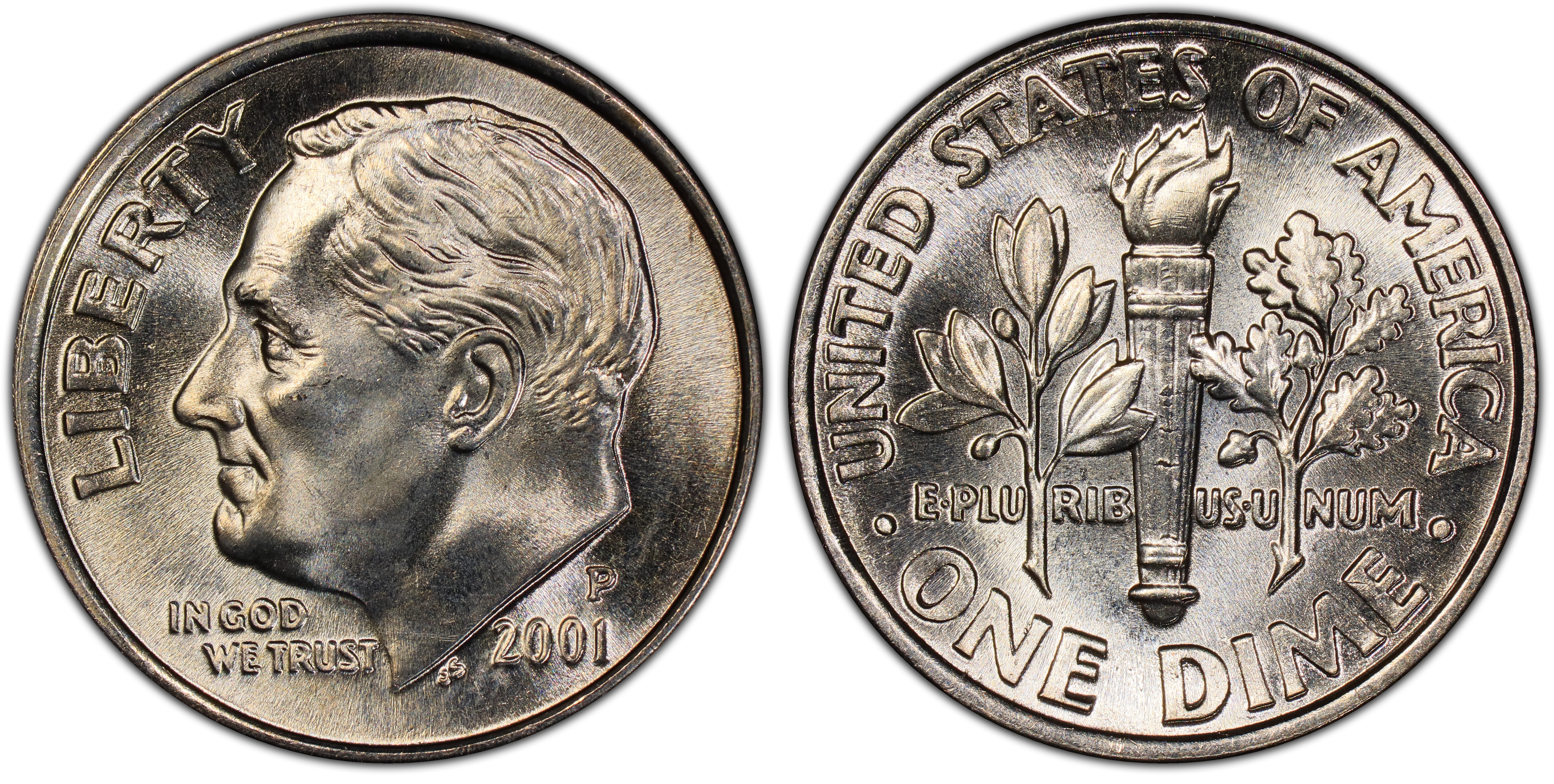 2001 fashion dime error