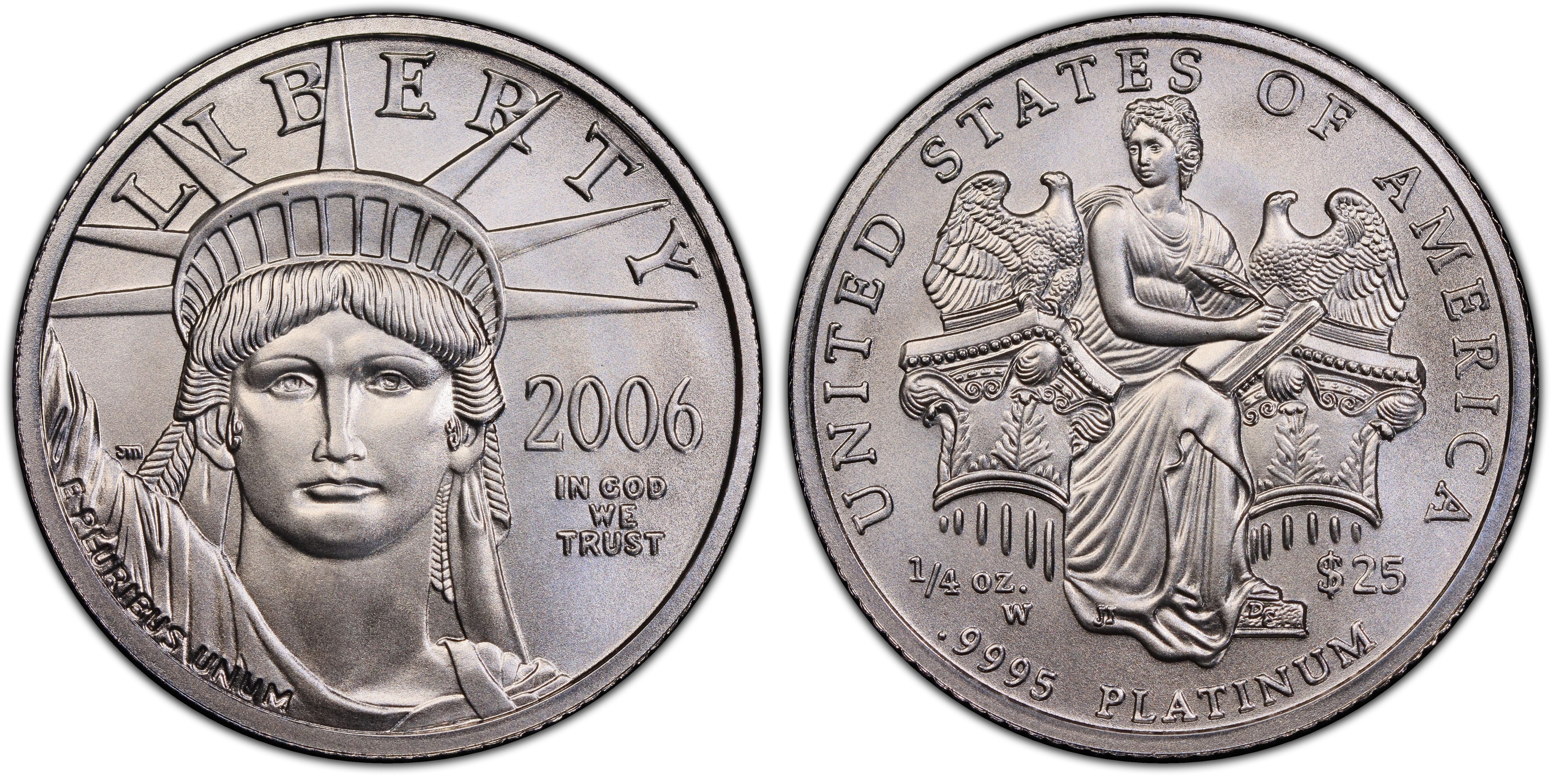 2006-W $25 Burnished St. of Liberty First Strike (Special Strike