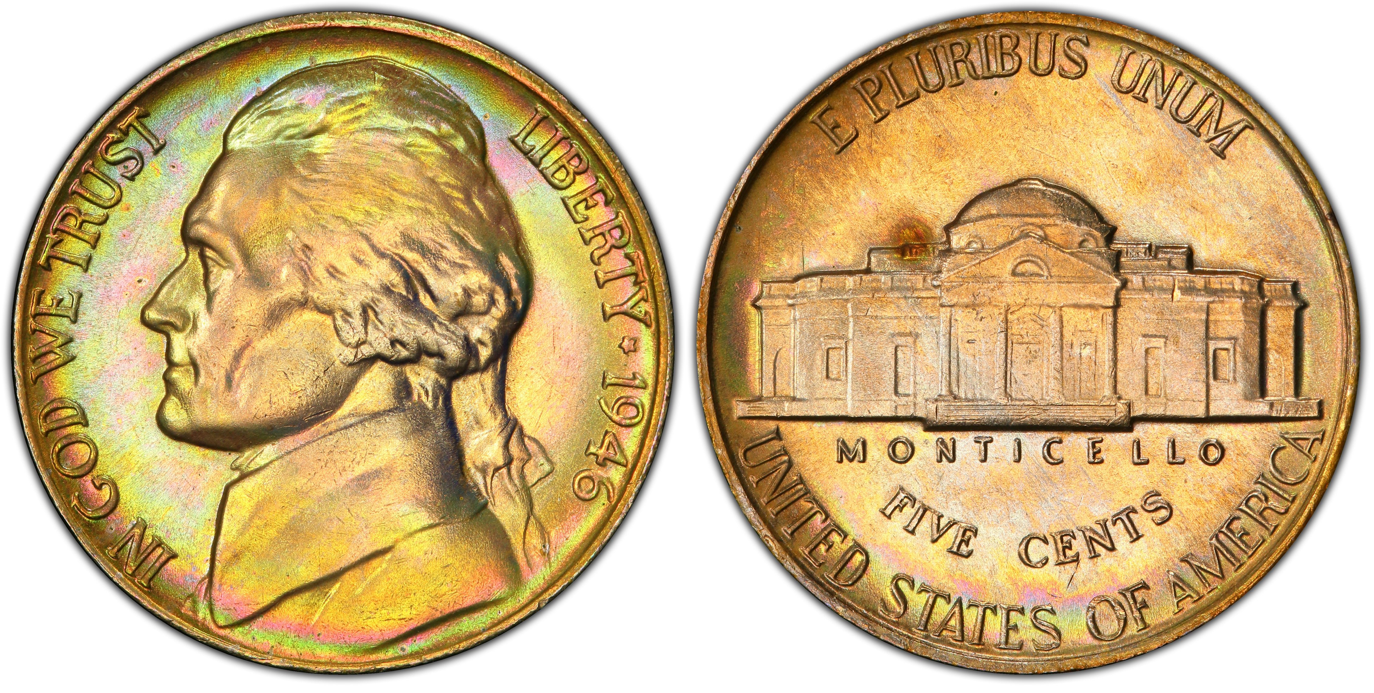 1946 5C (Regular Strike) Jefferson Nickel - PCGS CoinFacts