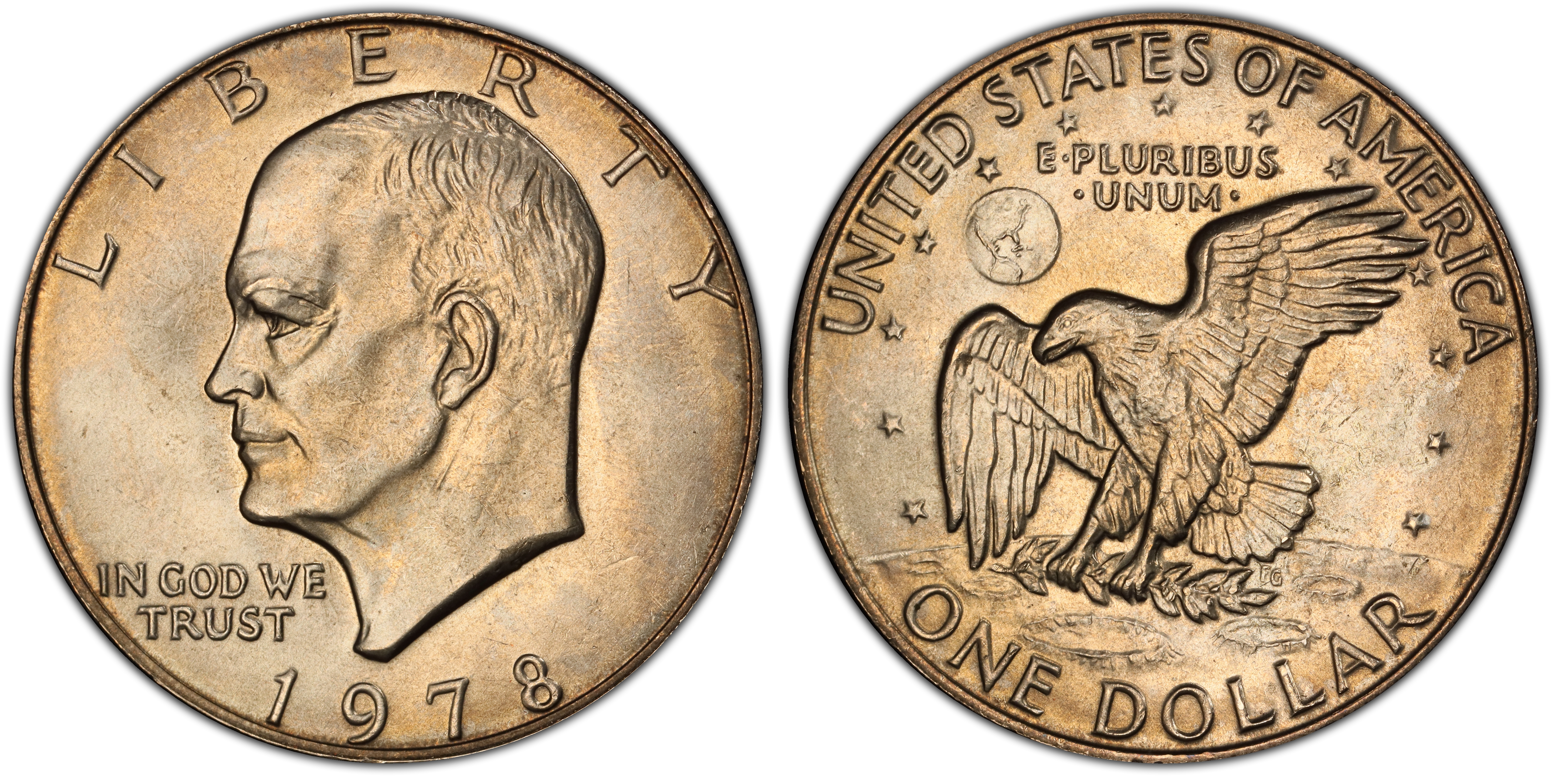 1978 1 Regular Strike Ike Dollar PCGS CoinFacts