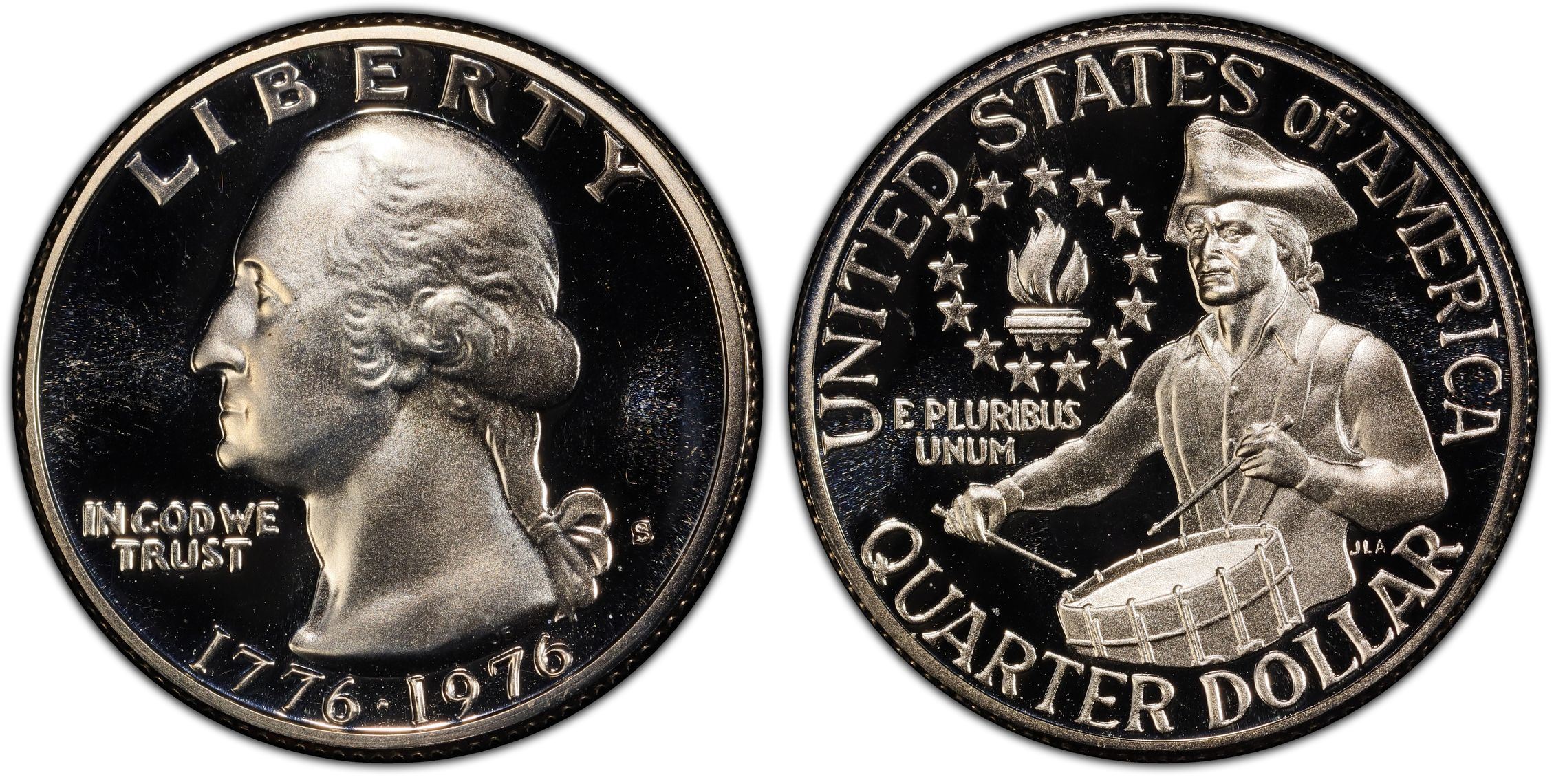 1976-S 25C Silver, DCAM (Proof) Washington Quarter - PCGS CoinFacts