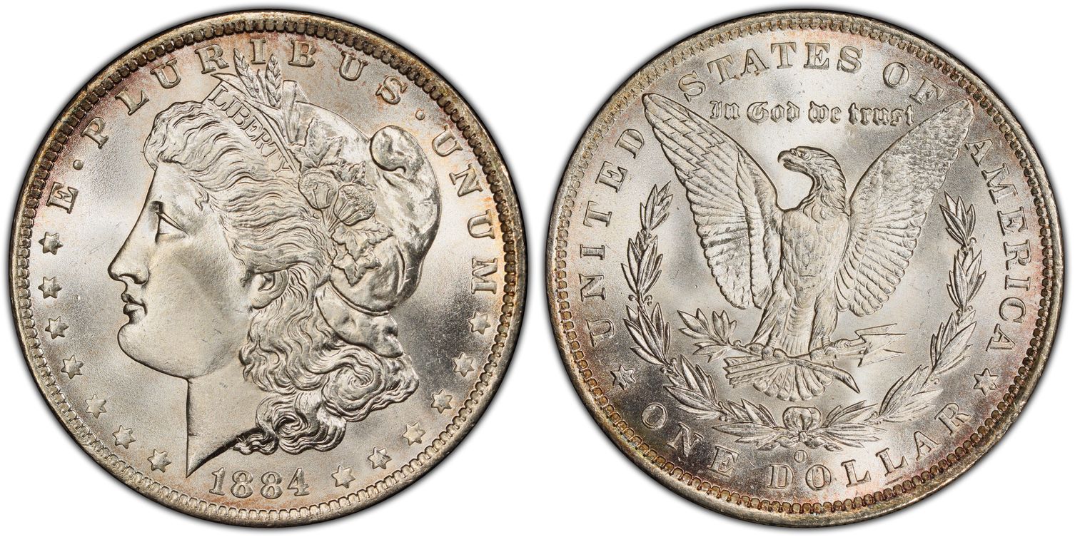 1884-O $1 (Regular Strike) Morgan Dollar - PCGS CoinFacts