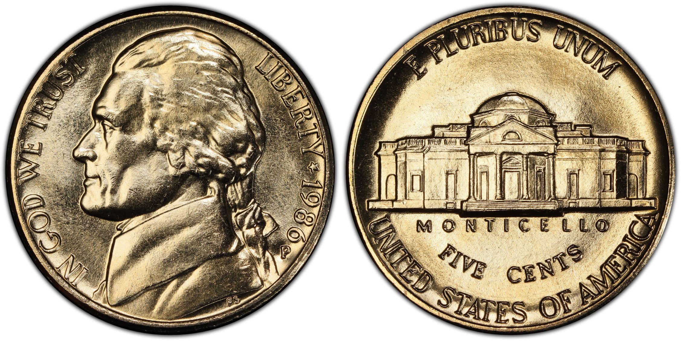 1986-P 5C, FS (Regular Strike) Jefferson Nickel - PCGS CoinFacts