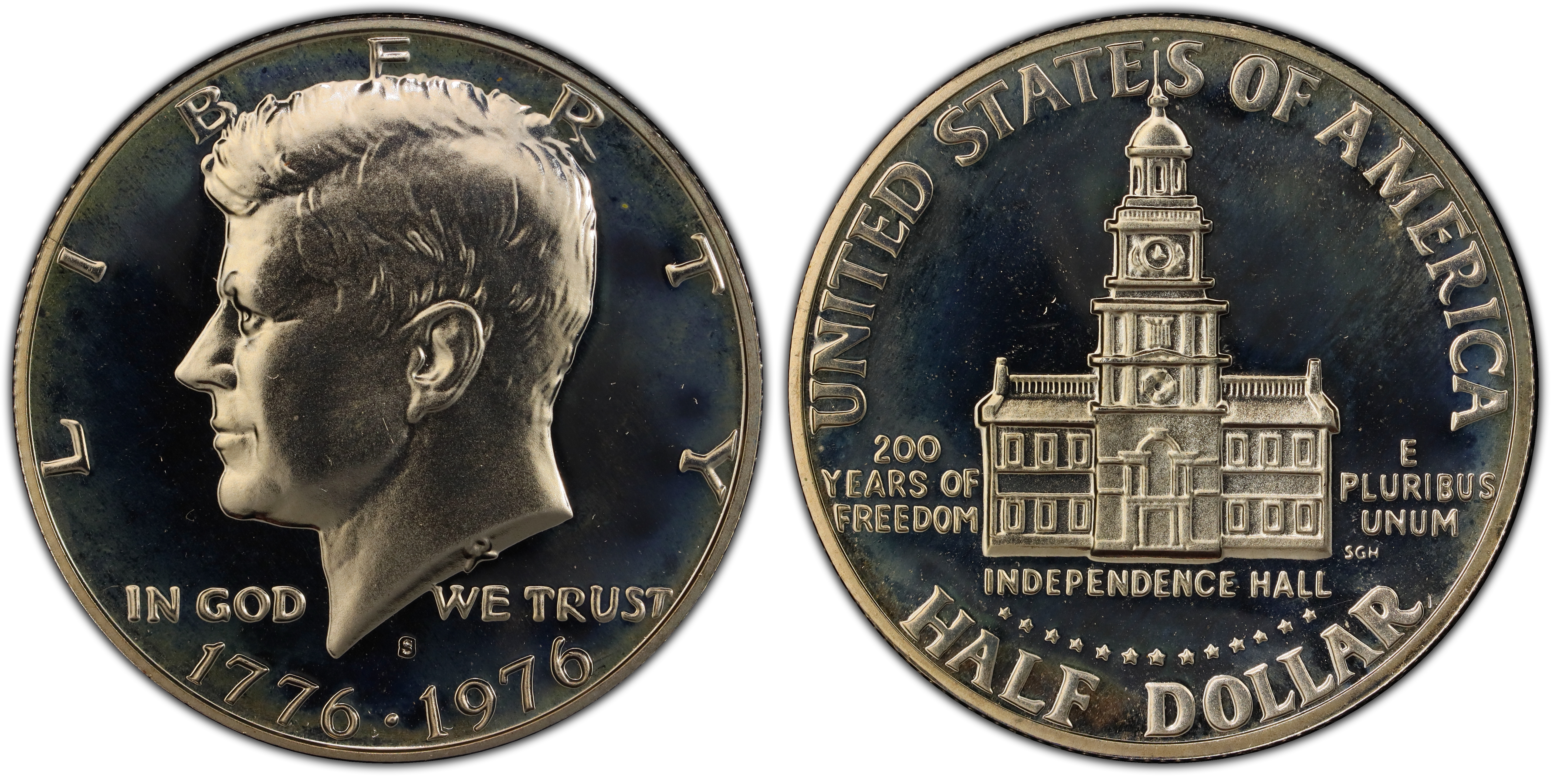 1976-S 50C Silver (Proof) Kennedy Half Dollar - PCGS CoinFacts