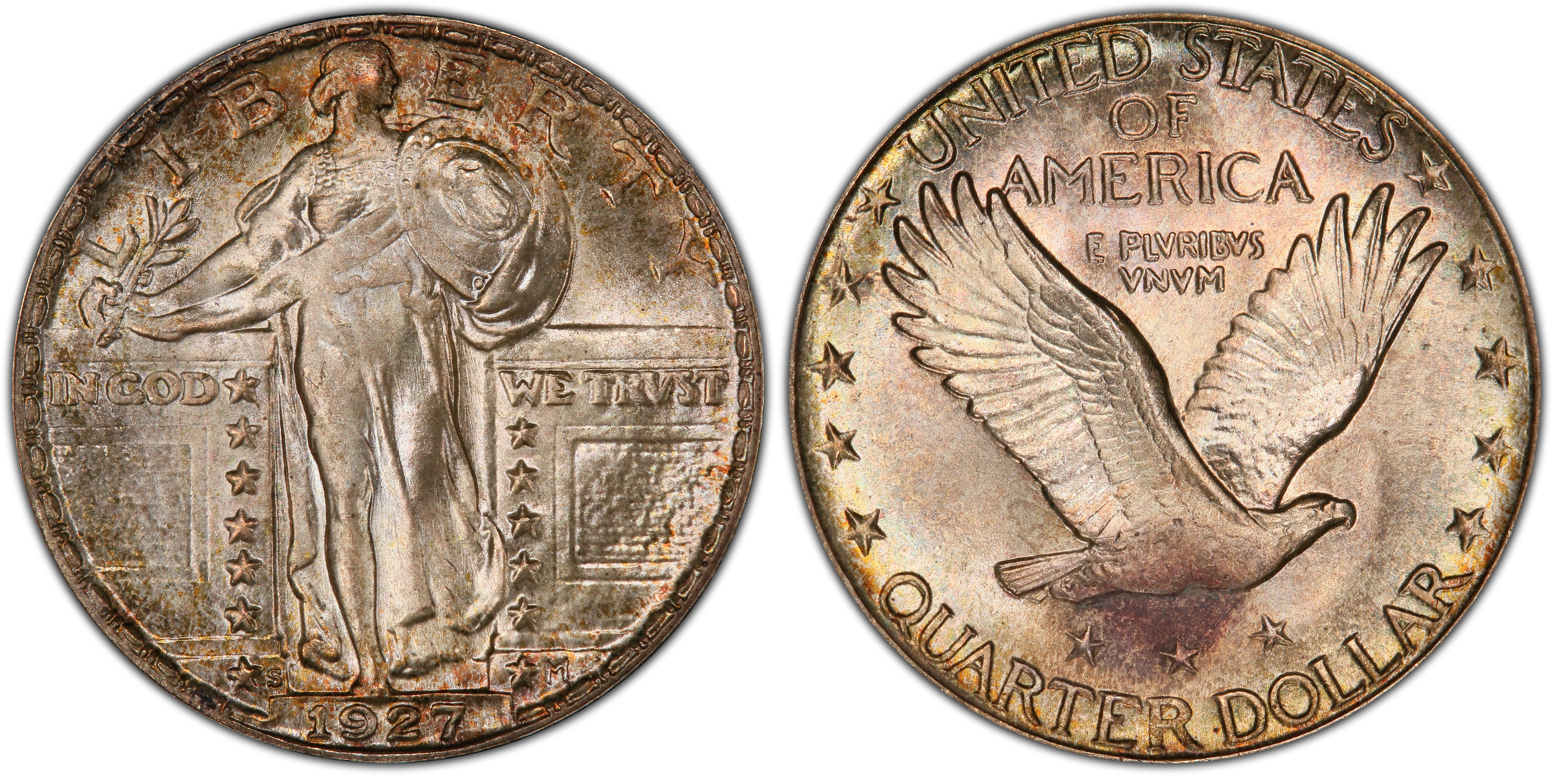 1927-S 25C (Regular Strike) Standing Liberty Quarter - PCGS CoinFacts