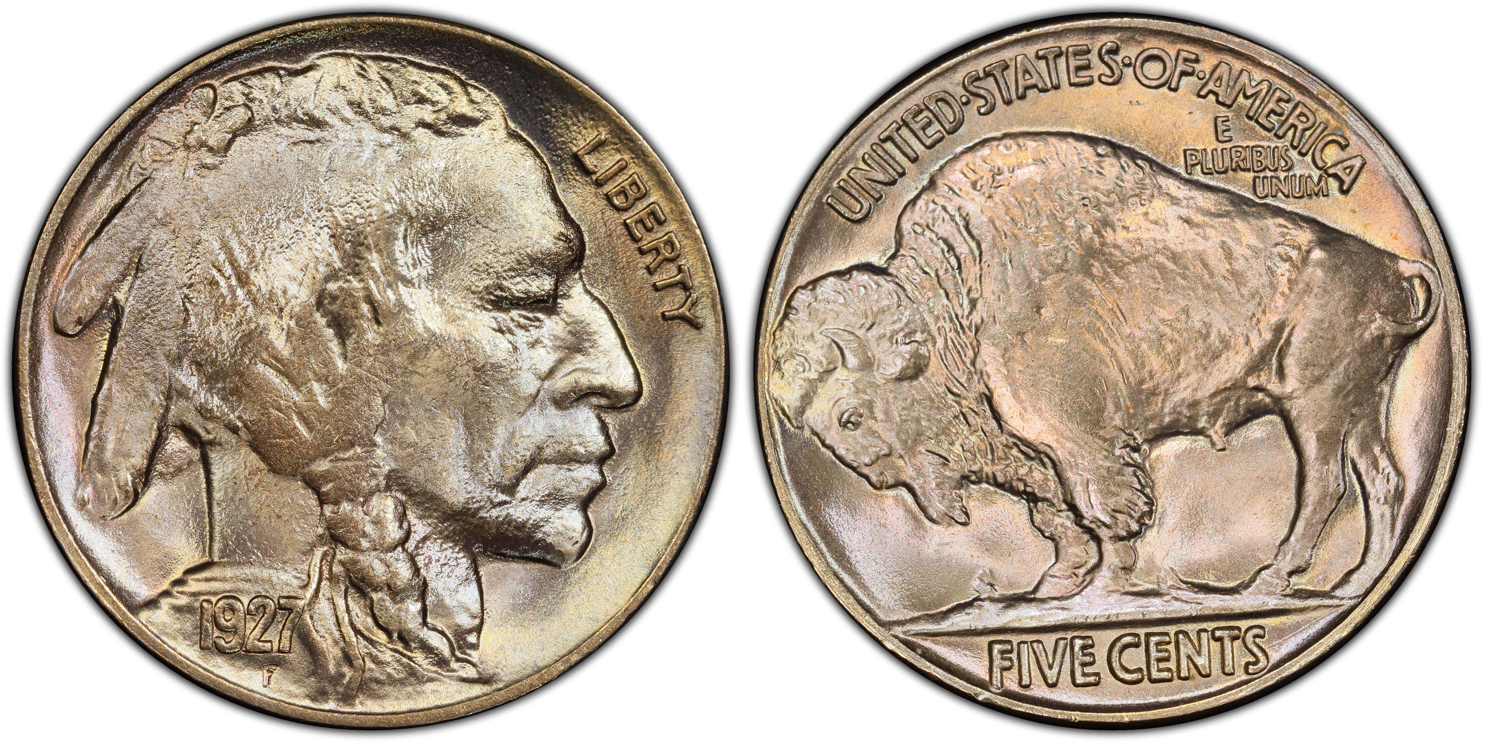 1927 5C (Regular Strike) Buffalo Nickel - PCGS CoinFacts