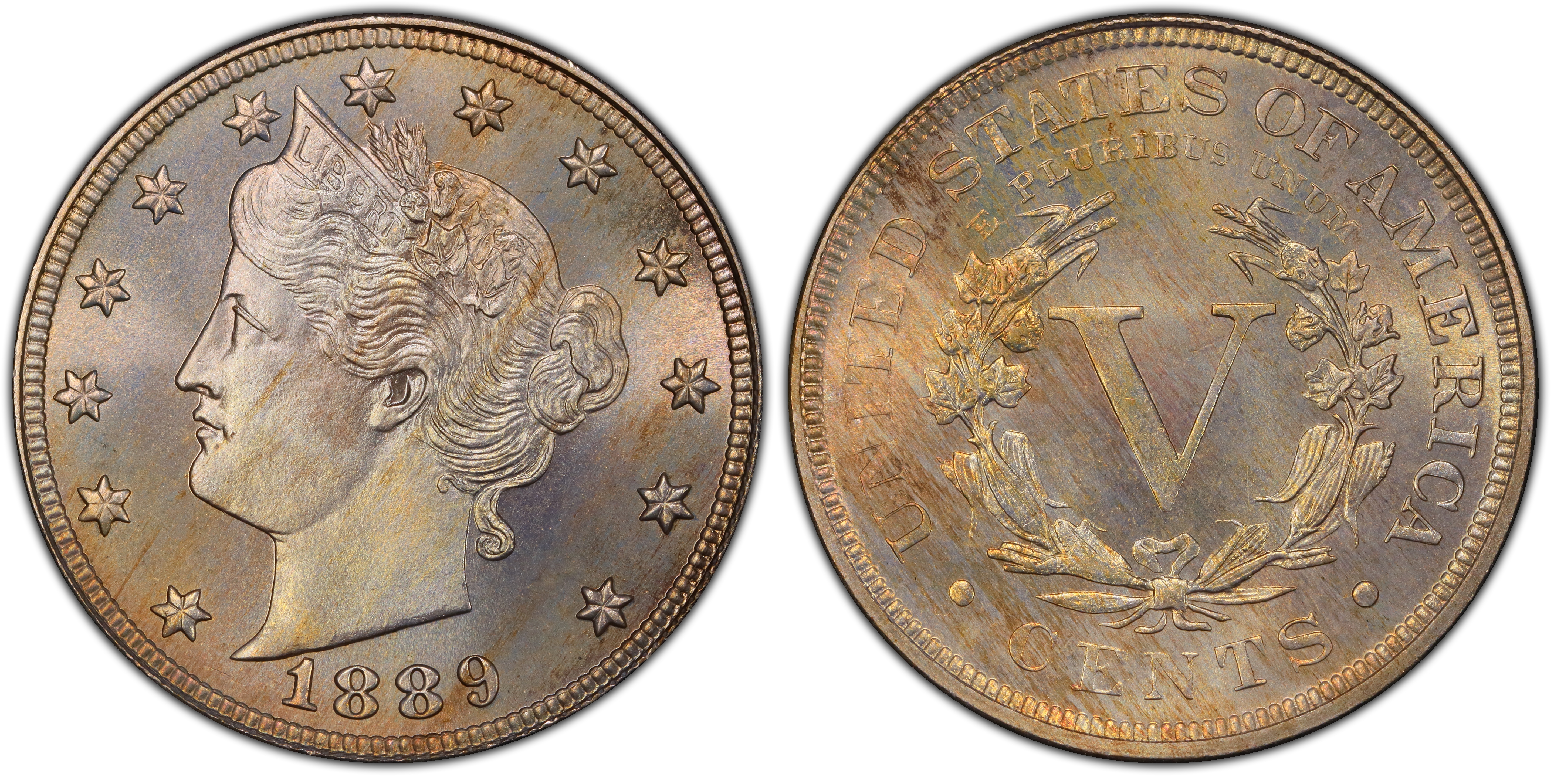 1889 5C (Proof) Liberty Nickel - PCGS CoinFacts