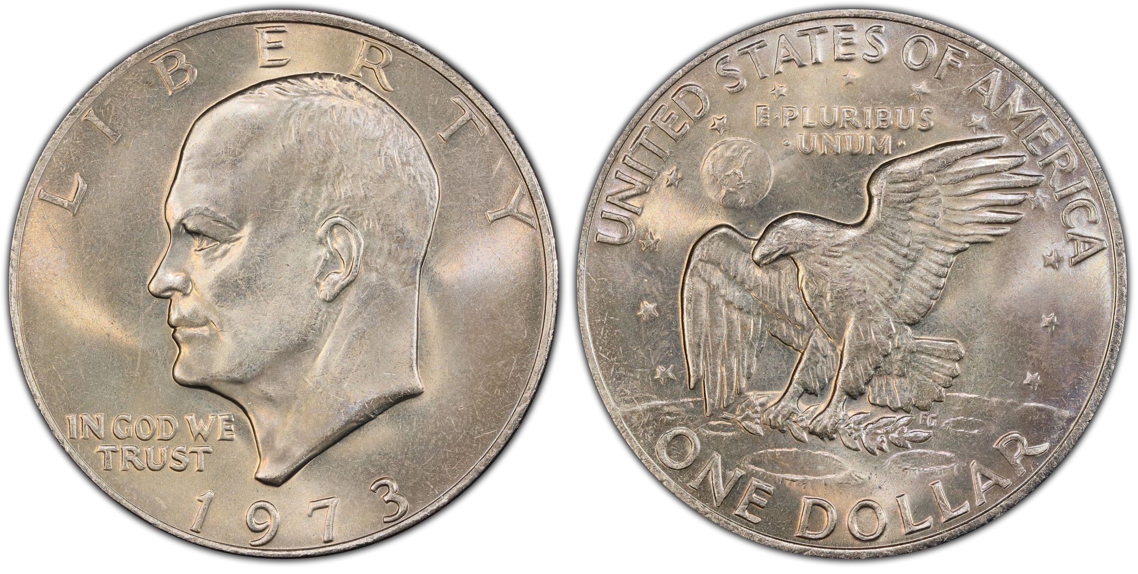 1973 1 Regular Strike Ike Dollar PCGS CoinFacts