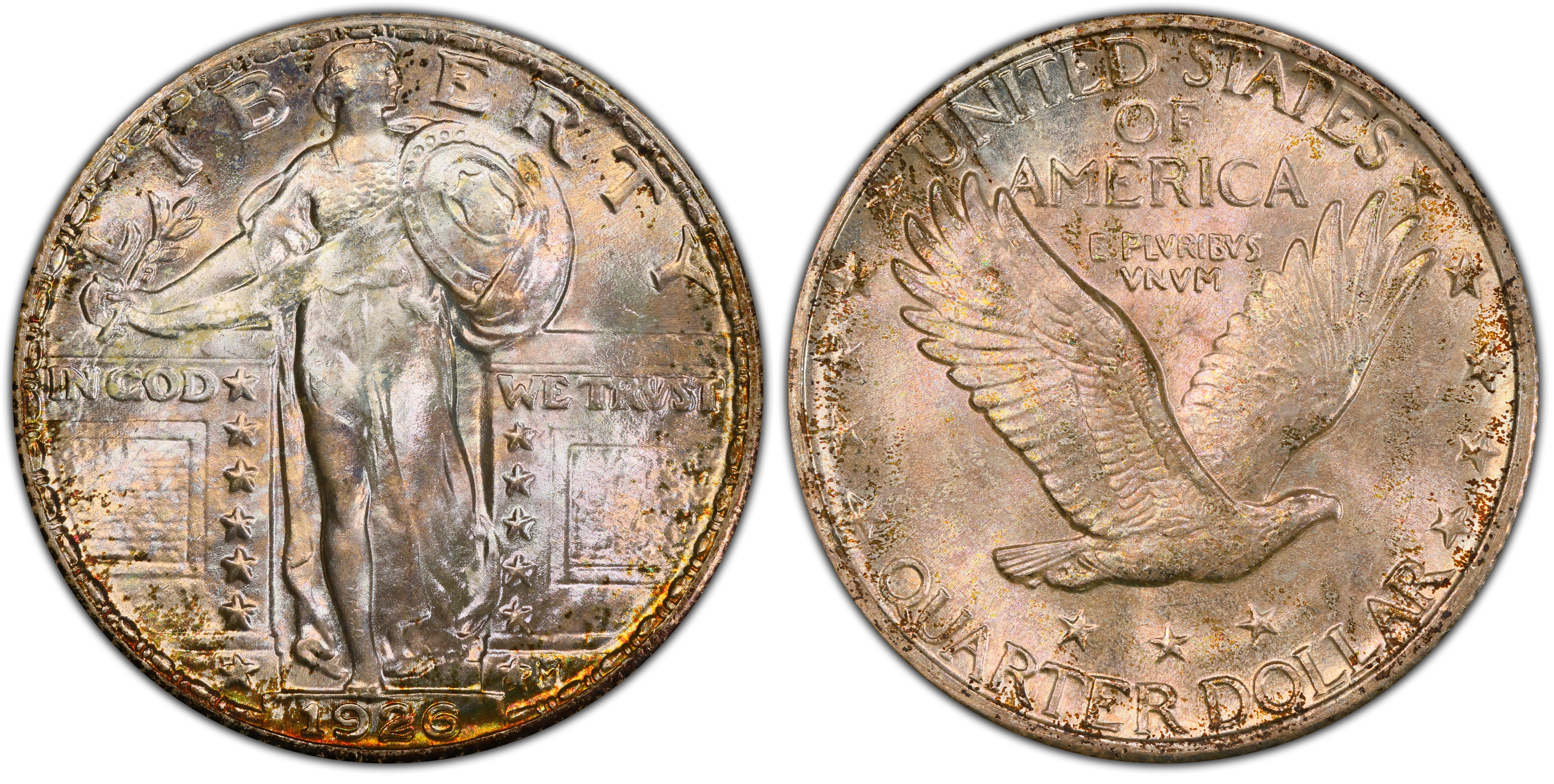 1926 25C (Regular Strike) Standing Liberty Quarter - PCGS CoinFacts