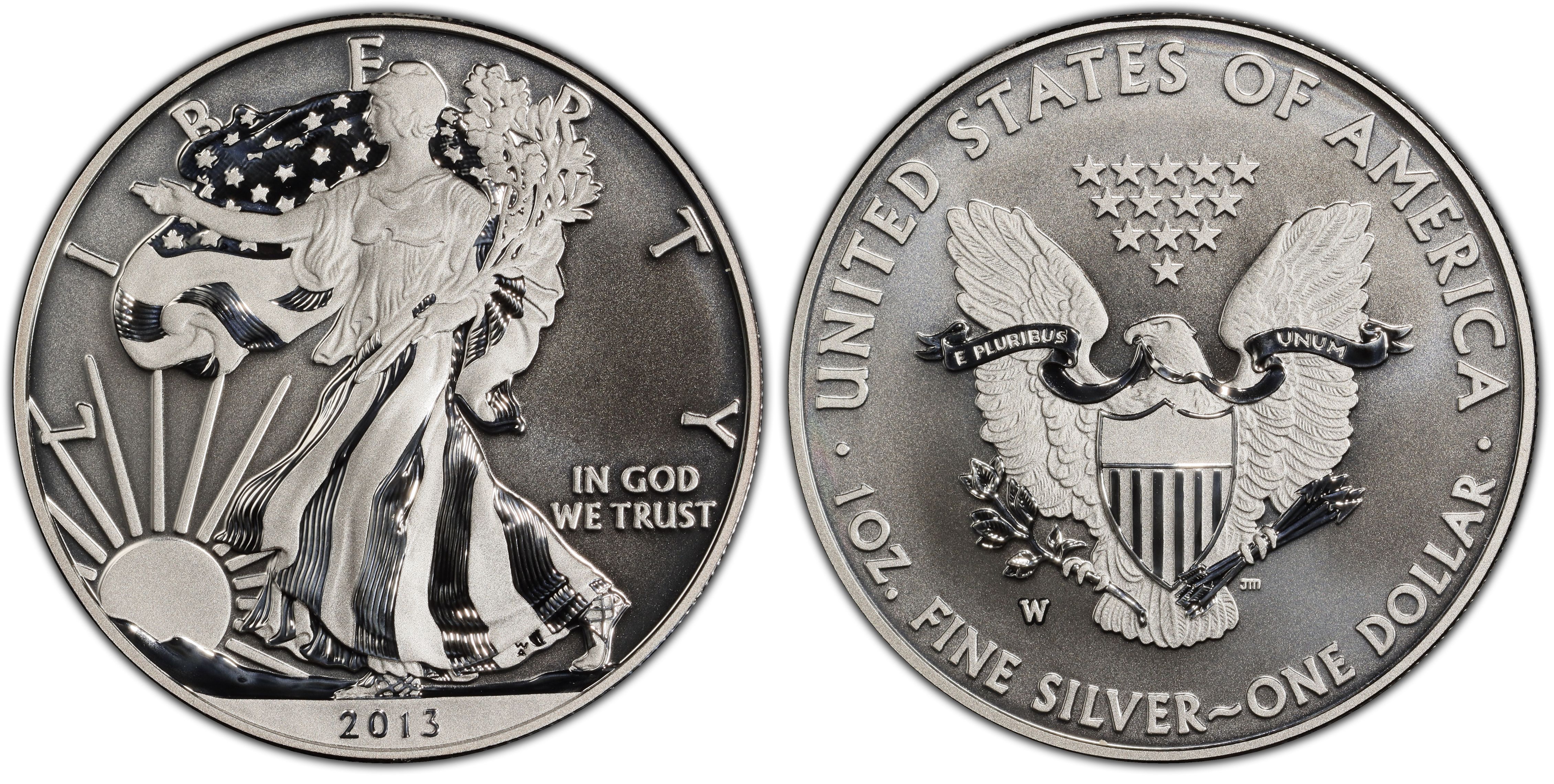 2013-W $1 Enhanced Silver Eagle West Point Mint Set (Special