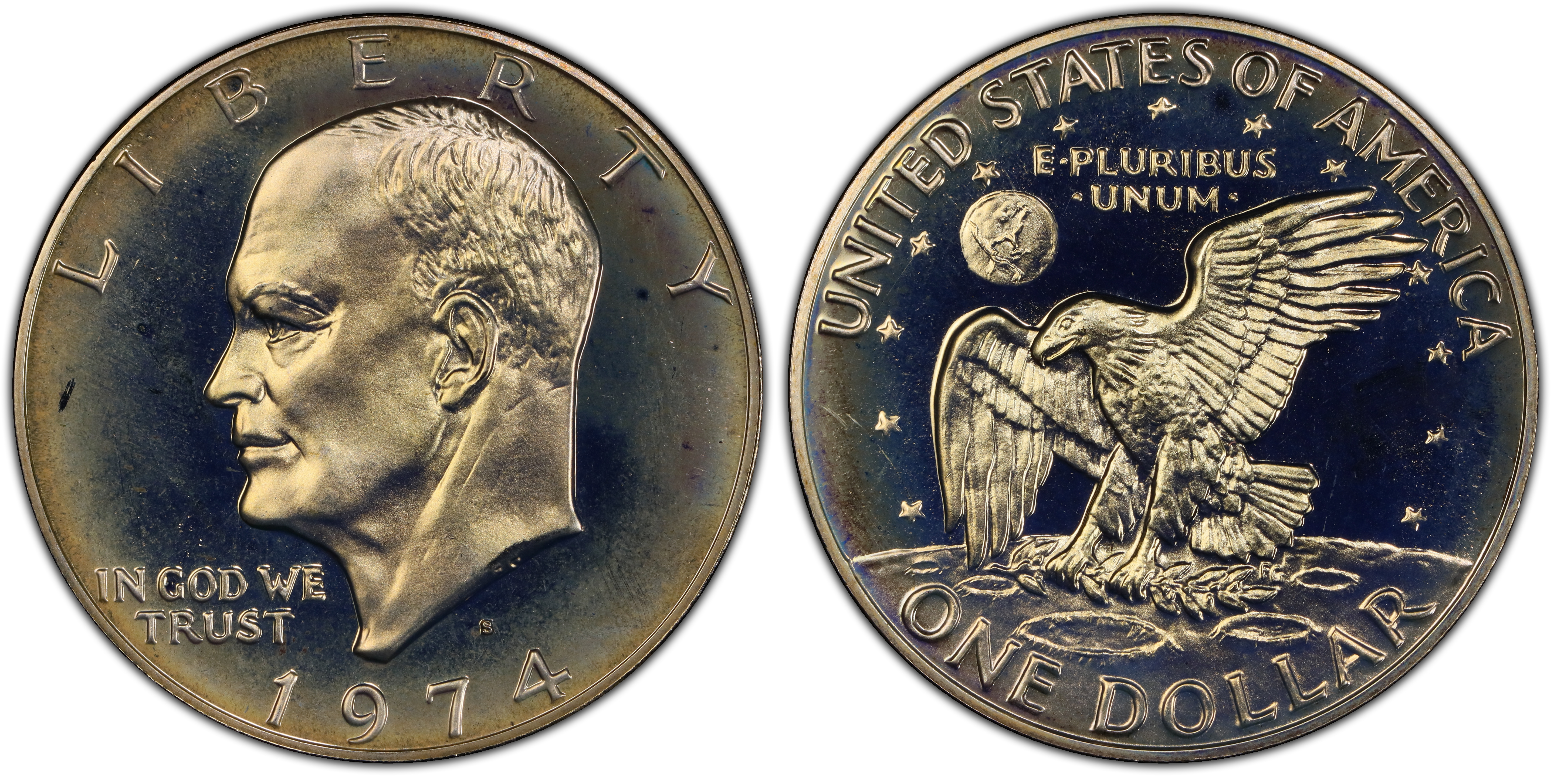 1974-S $1 Silver (Proof) Ike Dollar - PCGS CoinFacts