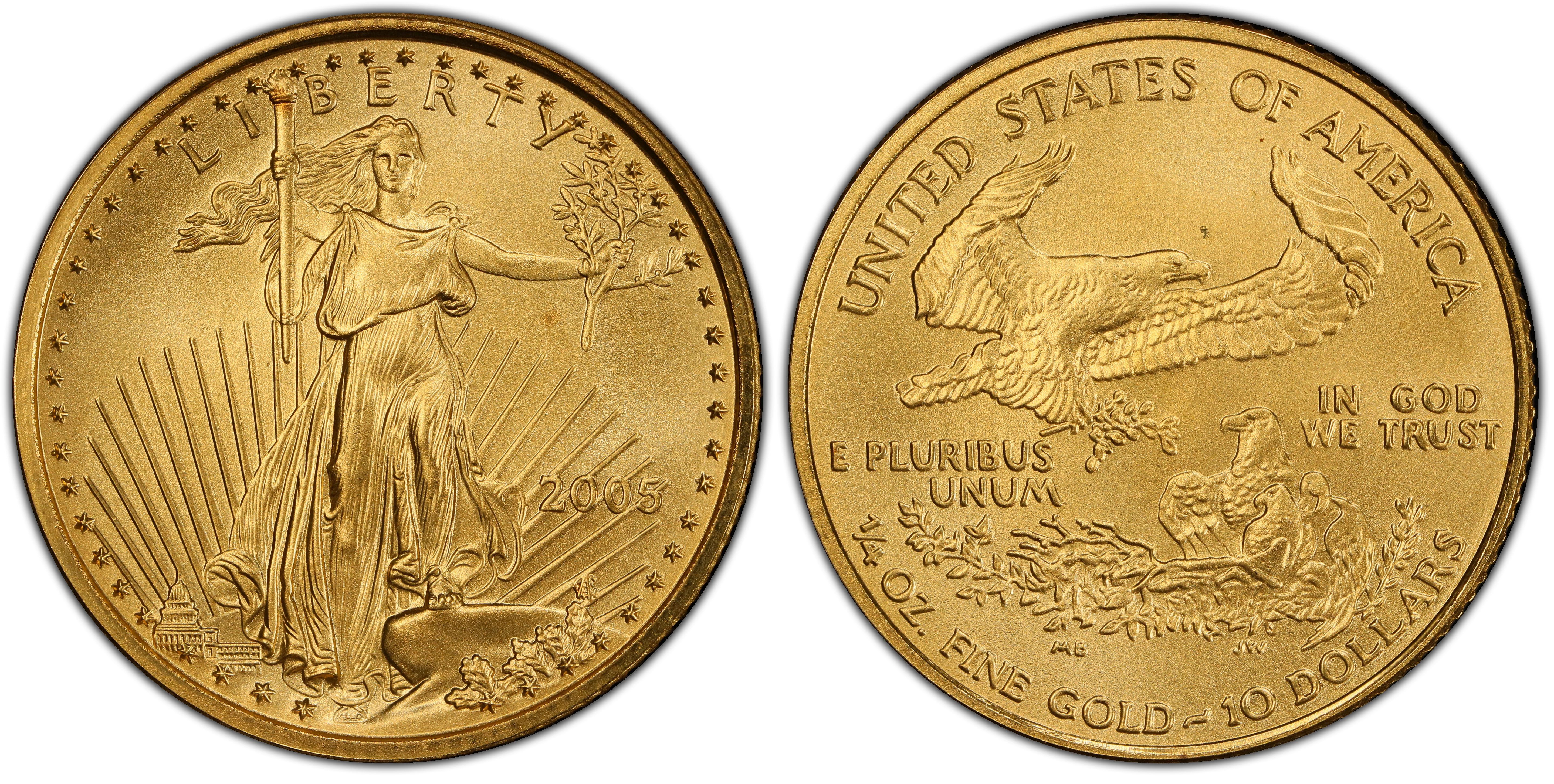 2005 10 Gold Eagle Regular Strike Gold Eagles PCGS CoinFacts