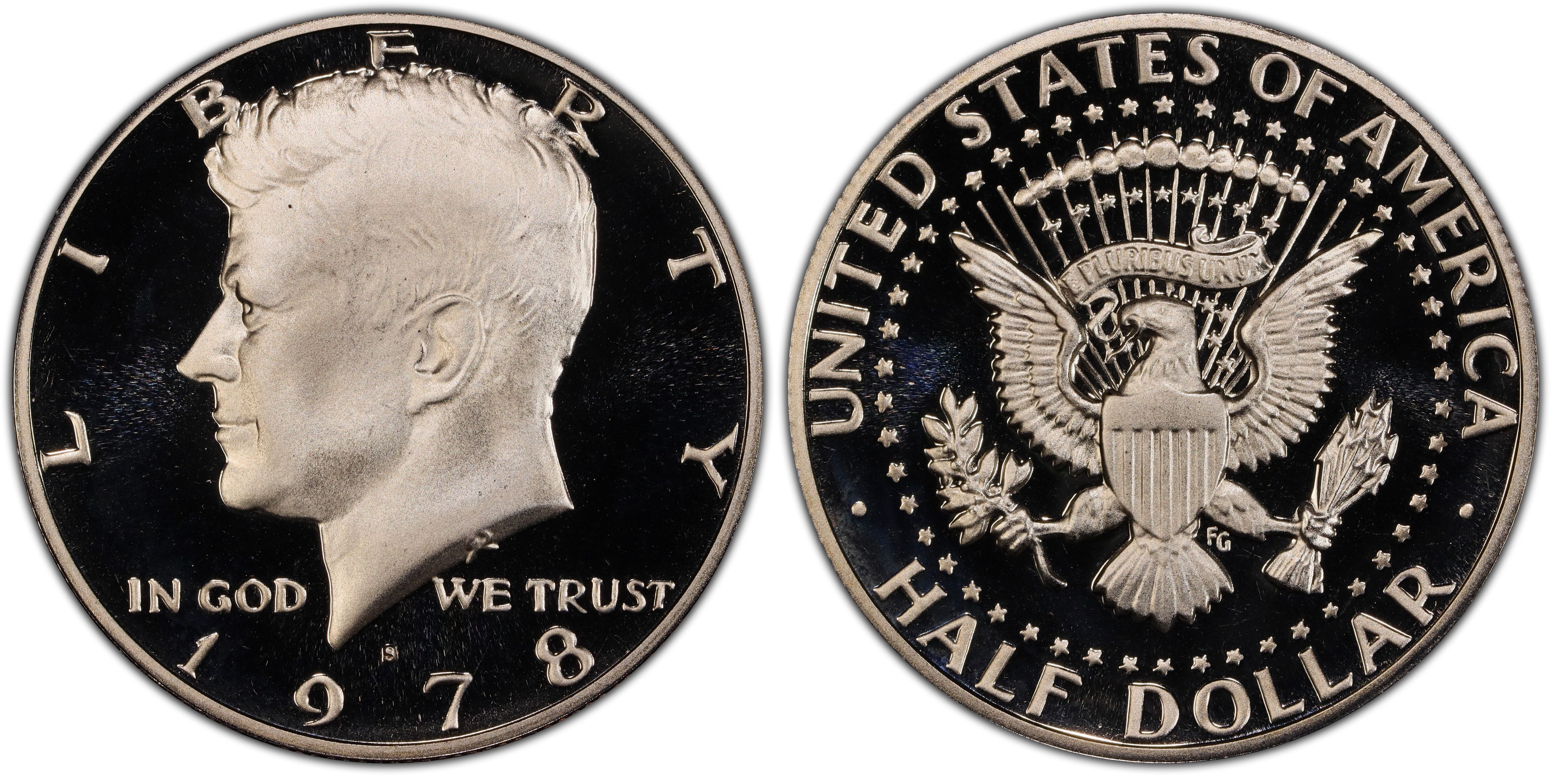 1978-S 50C, DCAM (Proof) Kennedy Half Dollar - PCGS CoinFacts