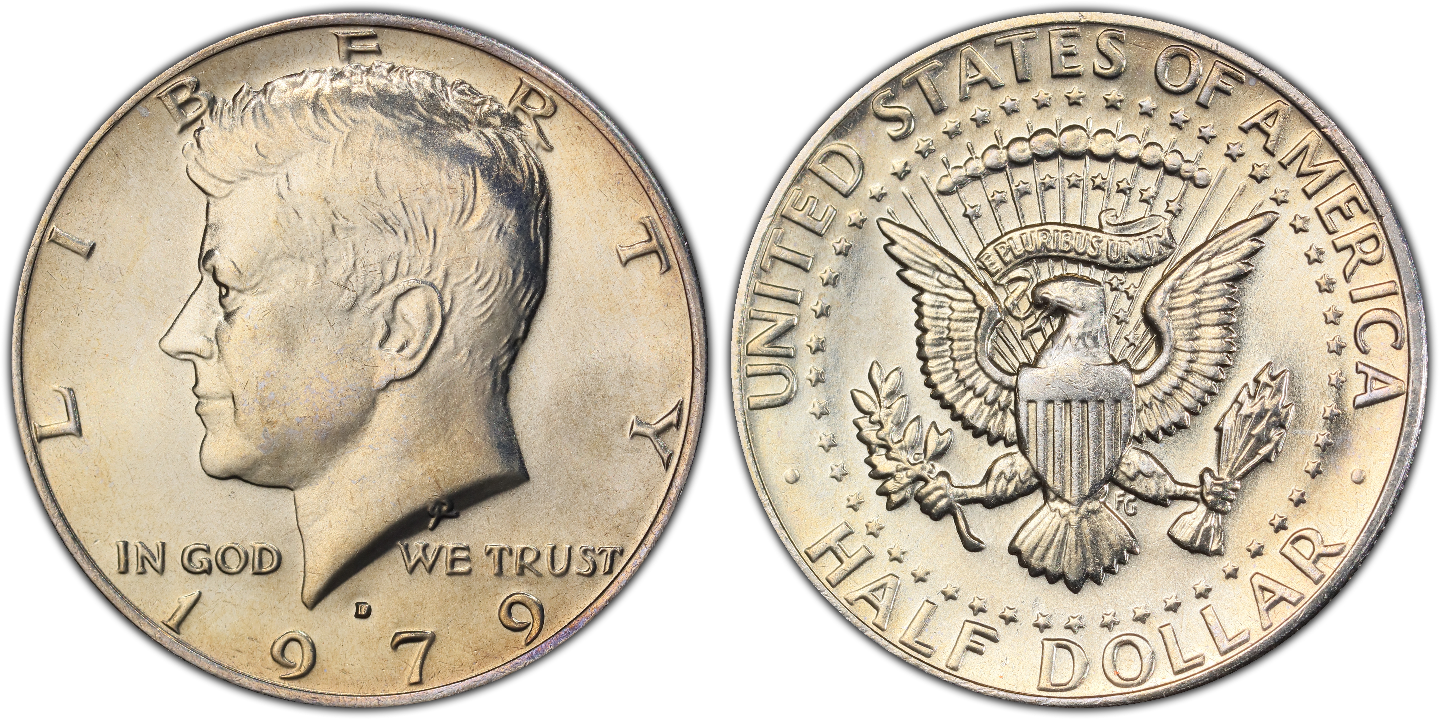 1979-D 50C (Regular Strike) Kennedy Half Dollar - PCGS CoinFacts