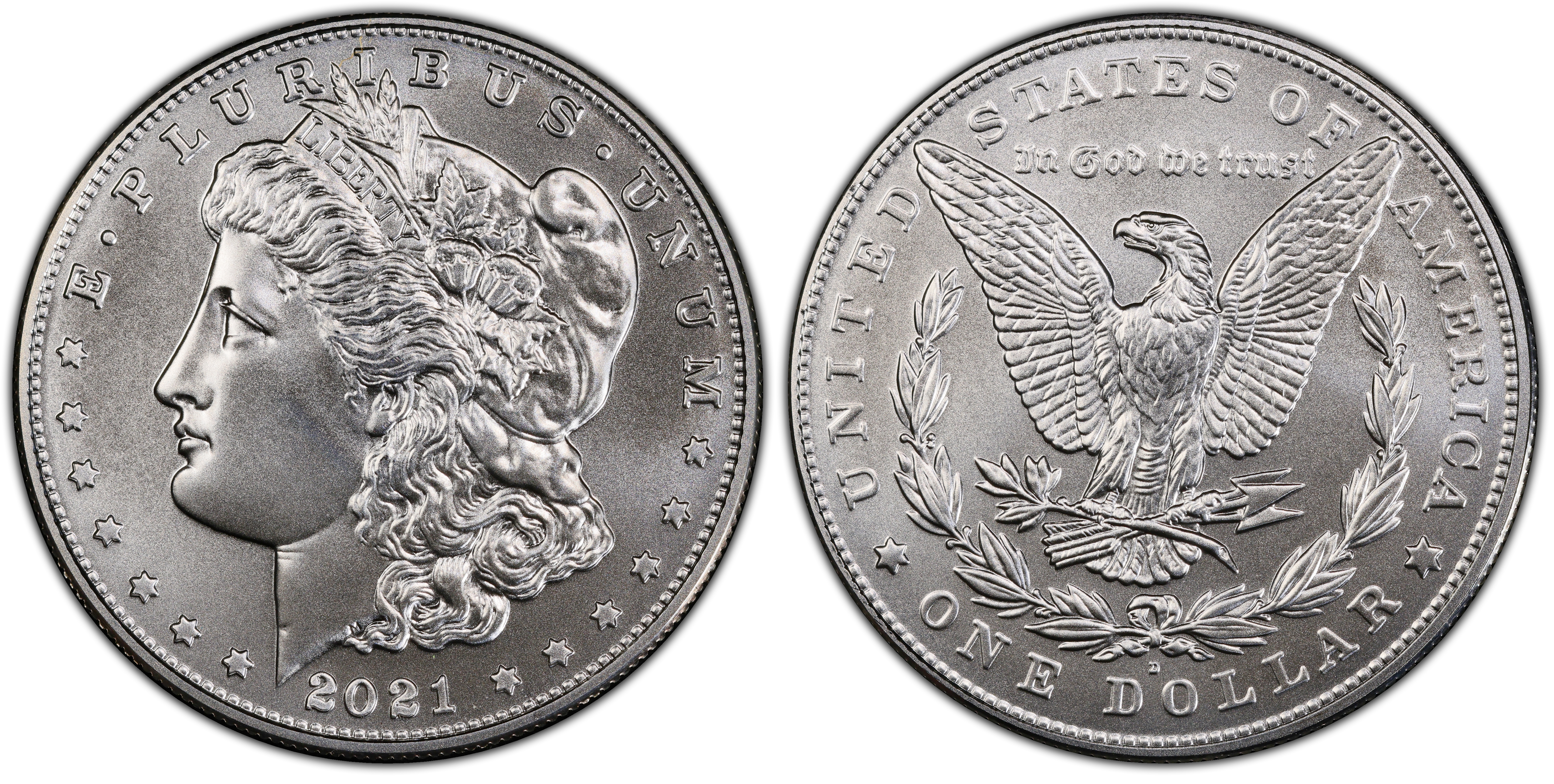 2021-D $1 Morgan Dollar 100th Anniversary (Regular Strike) Modern