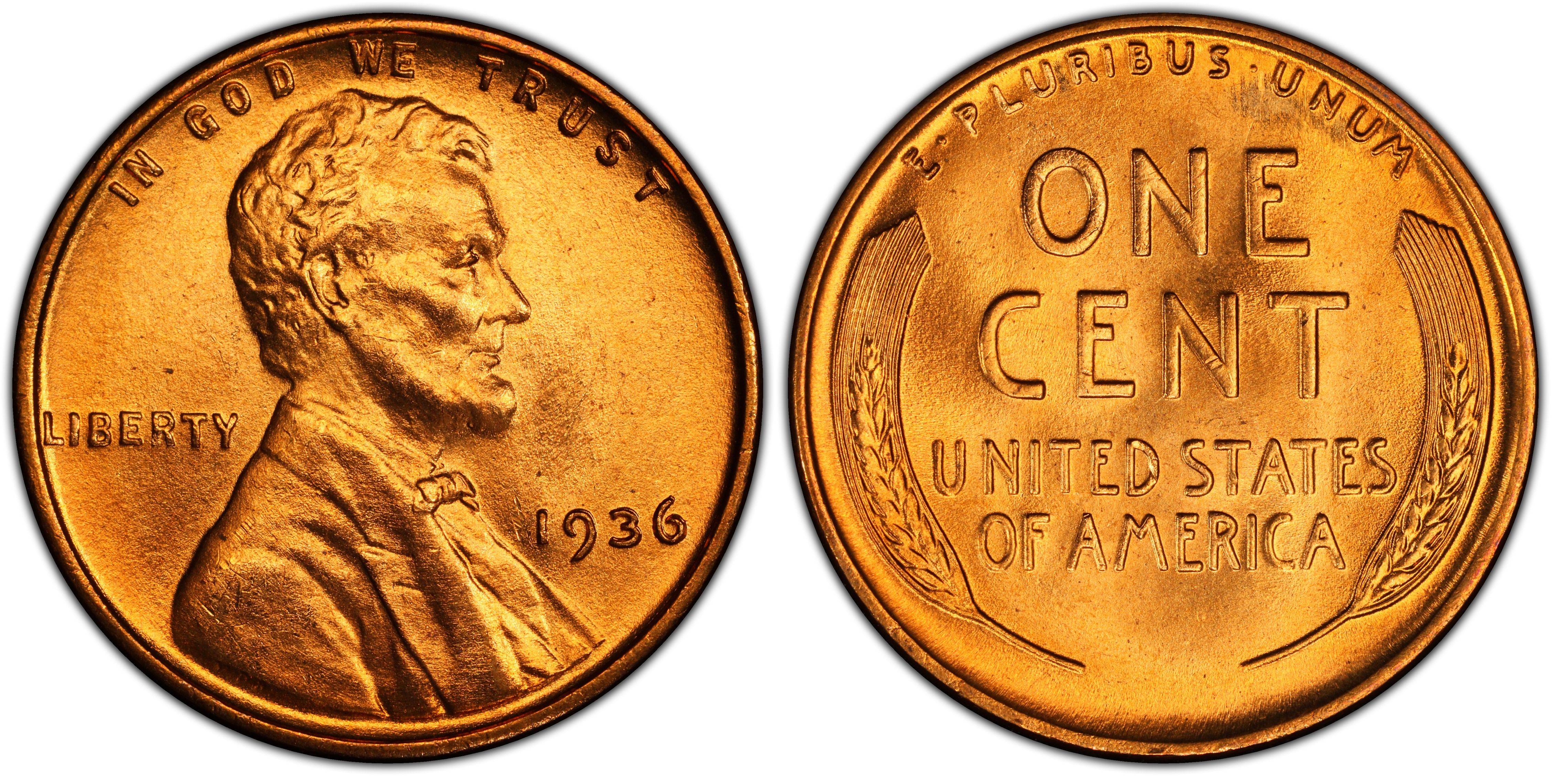 PCGS: Coin of the Day: 1936 Lincoln Wheat Cent