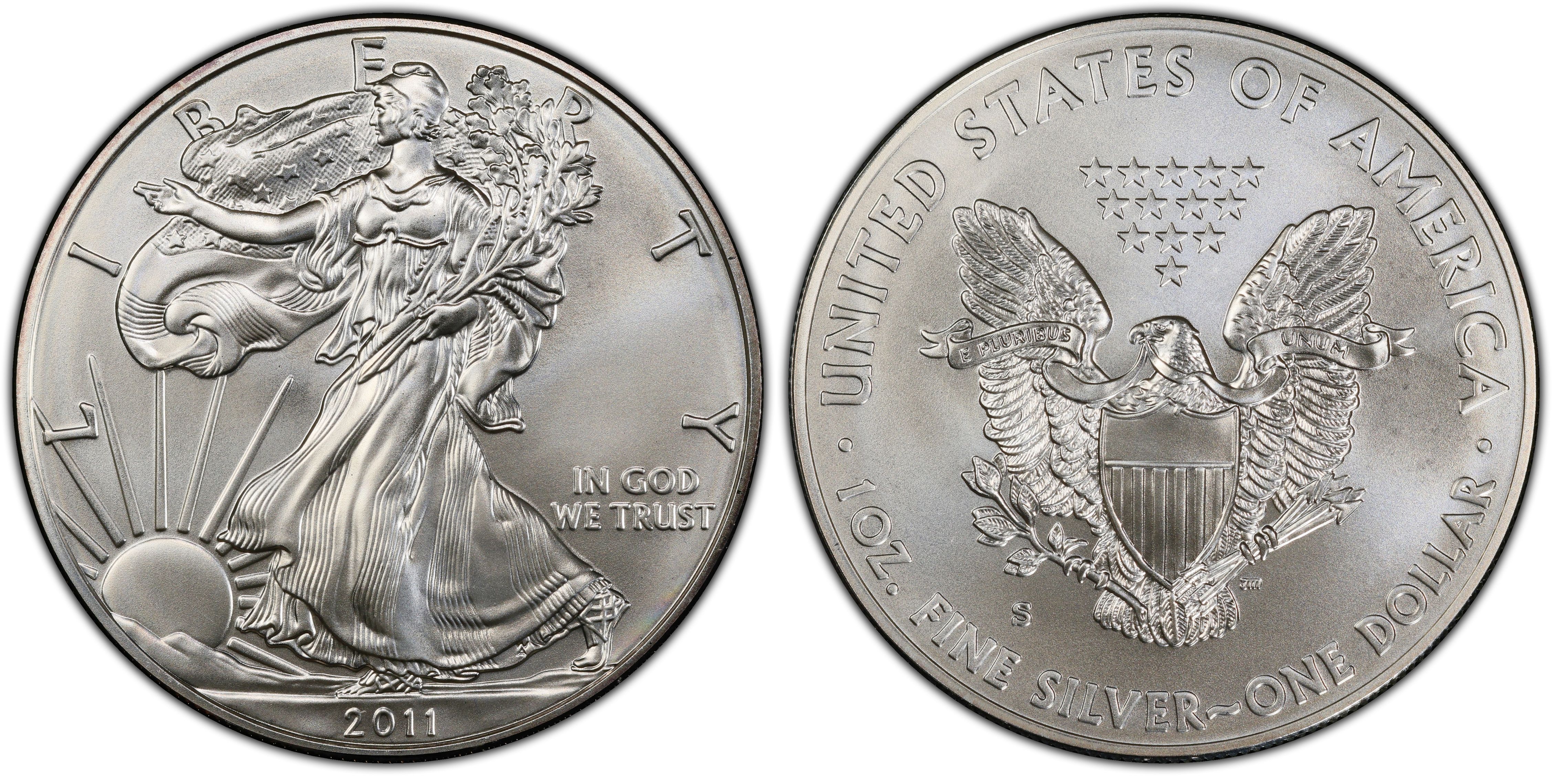 2011-S $1 Silver Eagle 25th Anniversary Set (Regular Strike