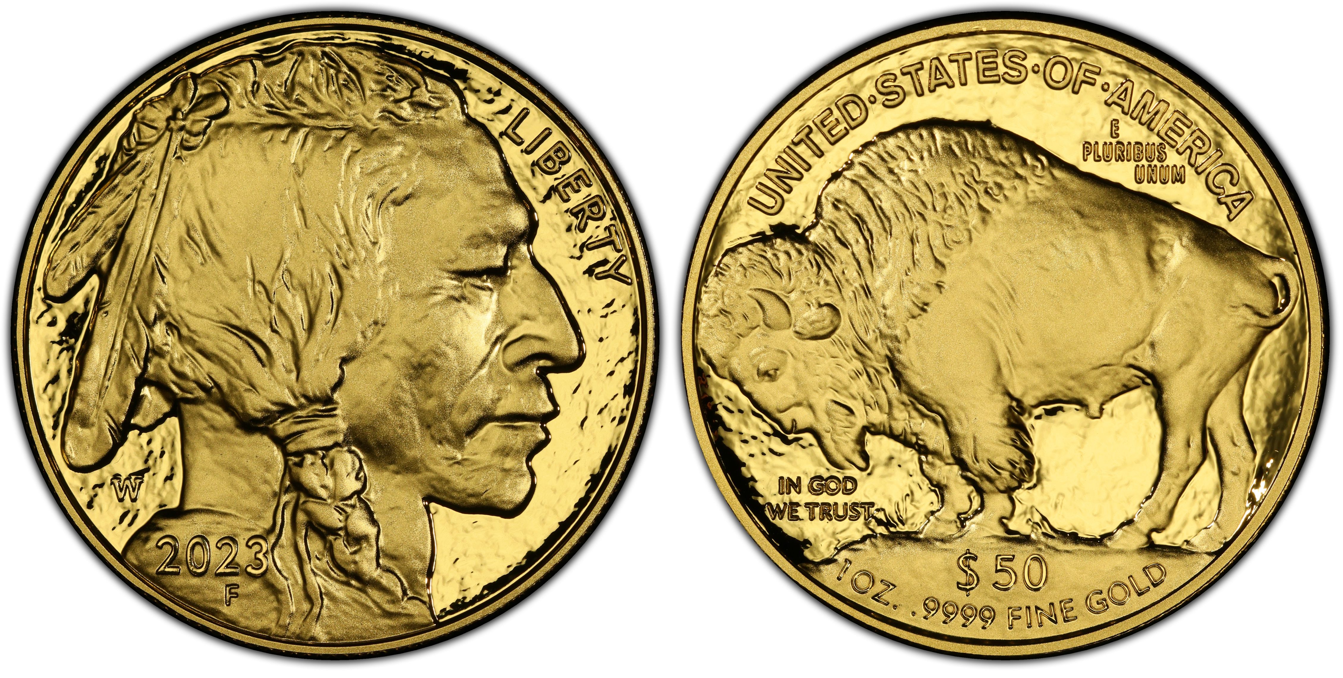 99.99% Gold Buffalo vs 91.67% Gold Eagle - Coin Ping Test in 2023