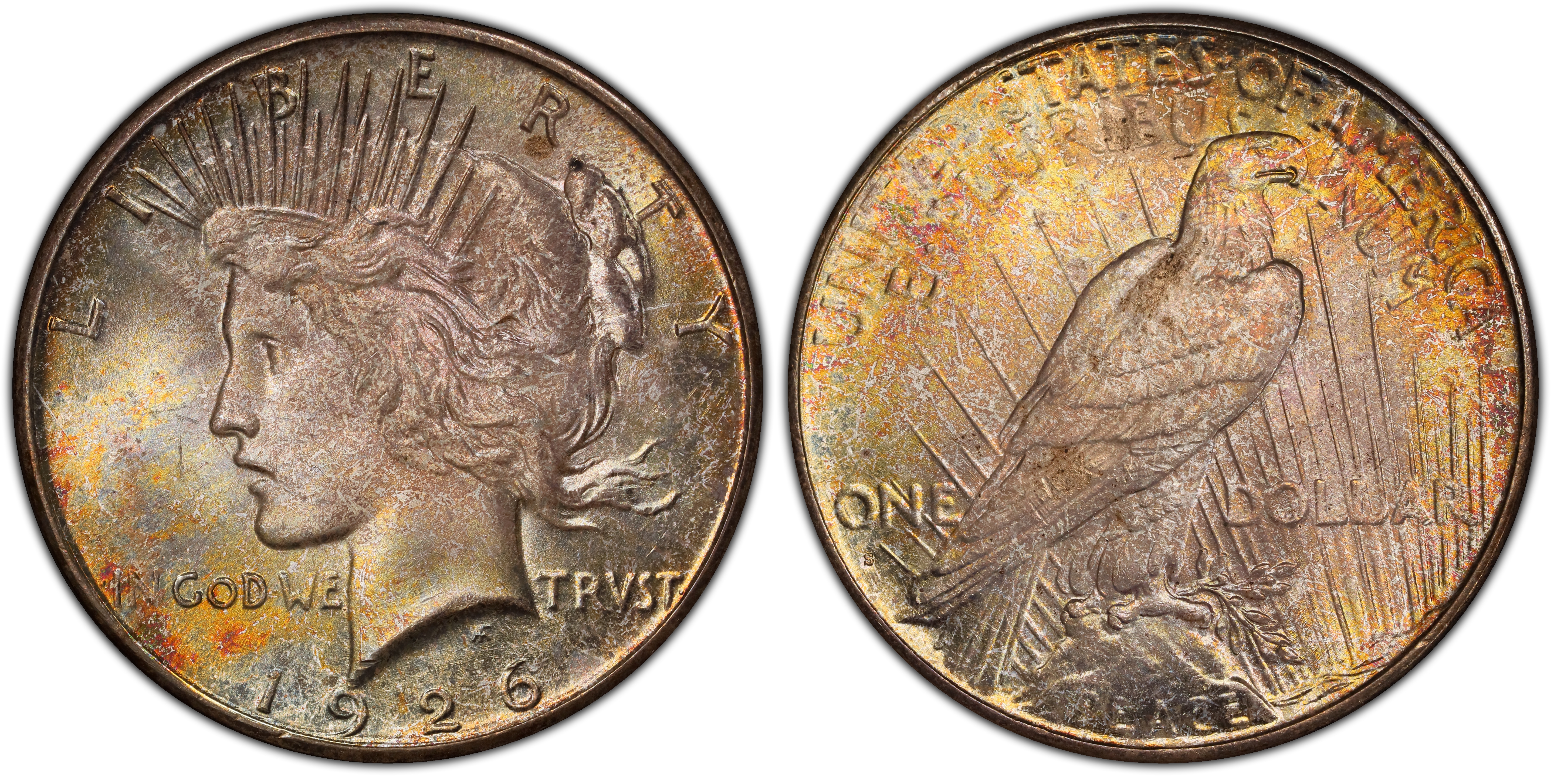 1926-S $1 (Regular Strike) Peace Dollar - PCGS CoinFacts