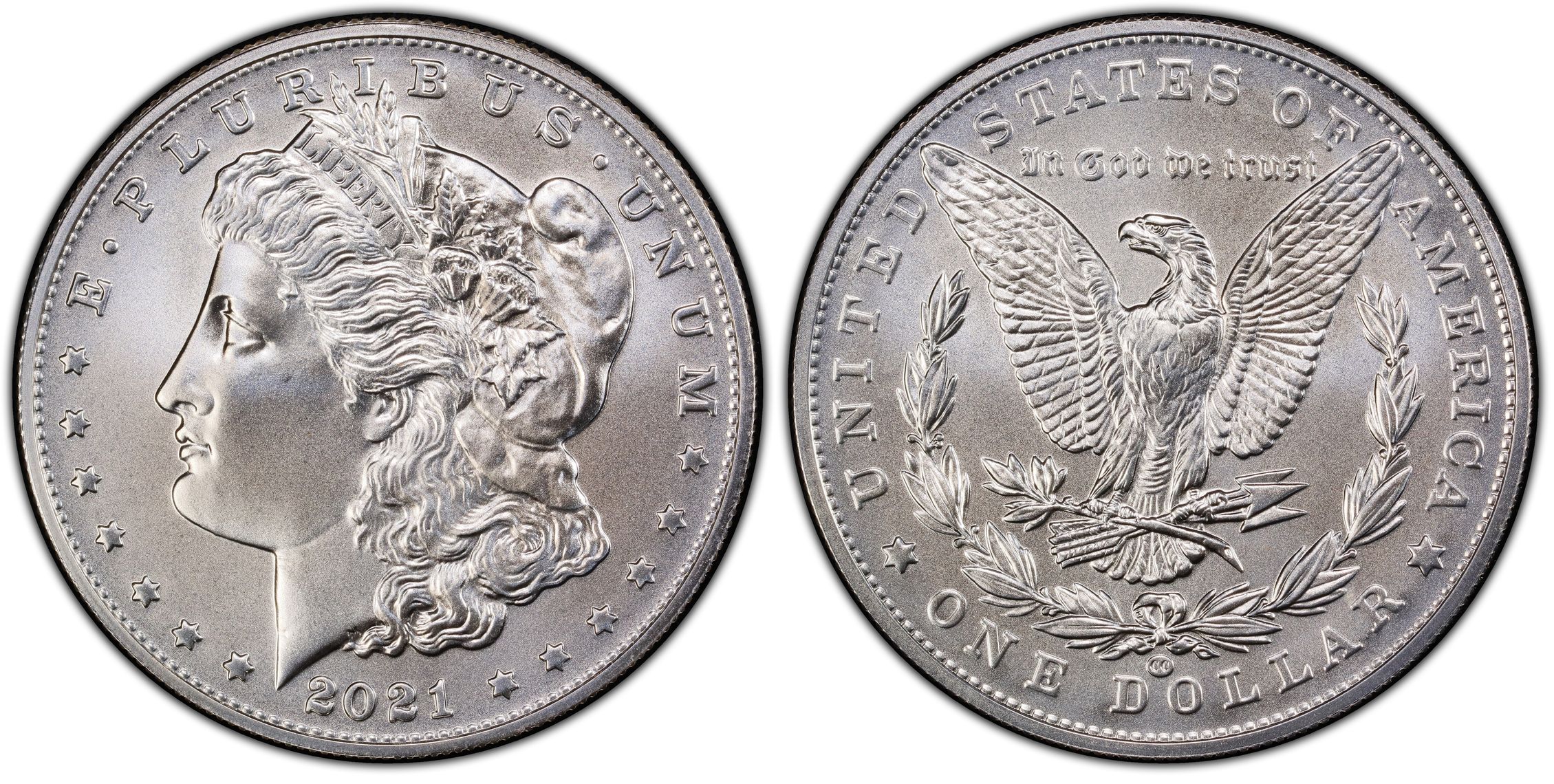 2021-CC Privy $1 Morgan Dollar 100th Anniversary (Regular Strike