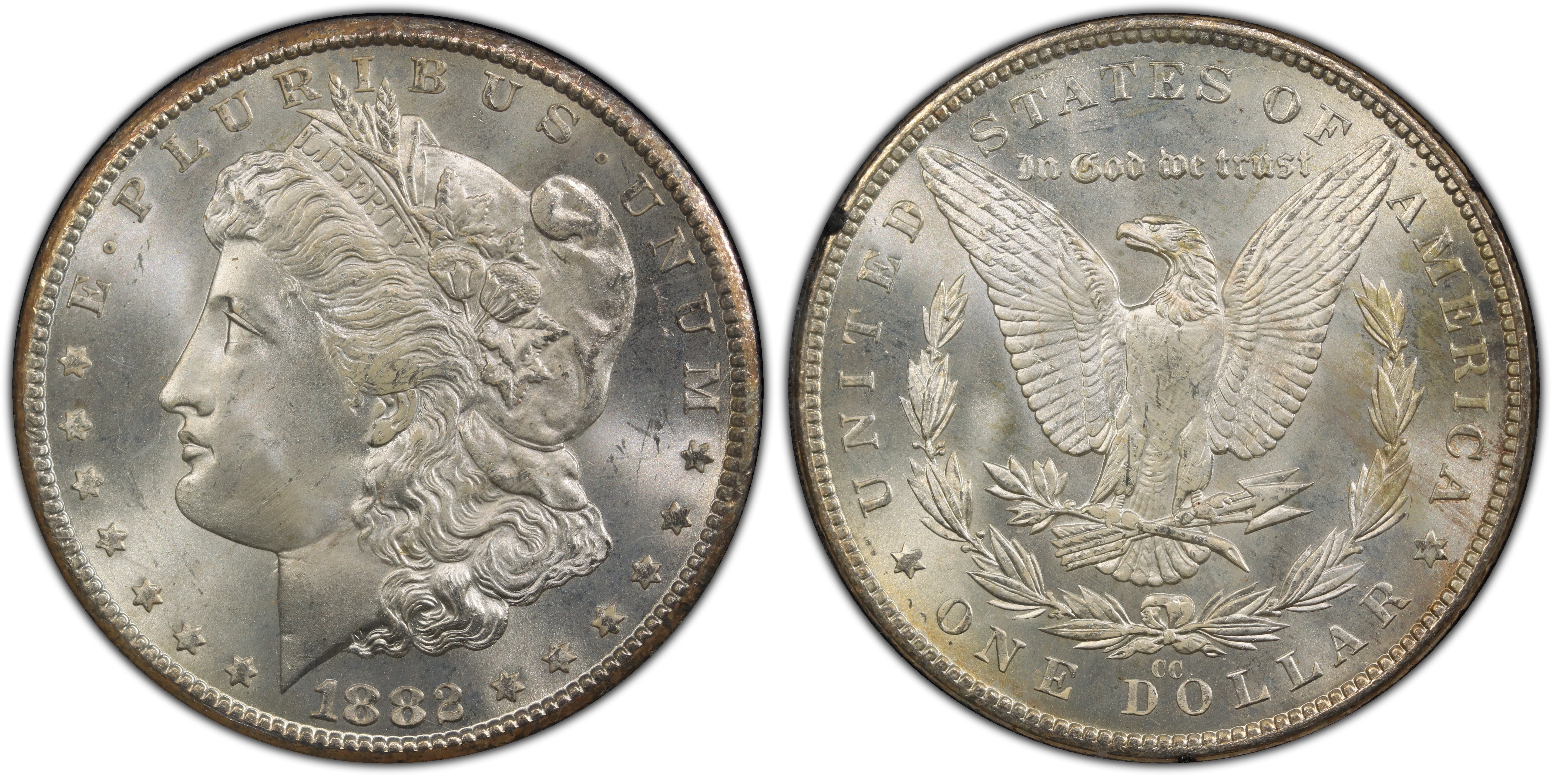 1882-CC $1 GSA Hoard (Regular Strike) Morgan Dollar - PCGS CoinFacts