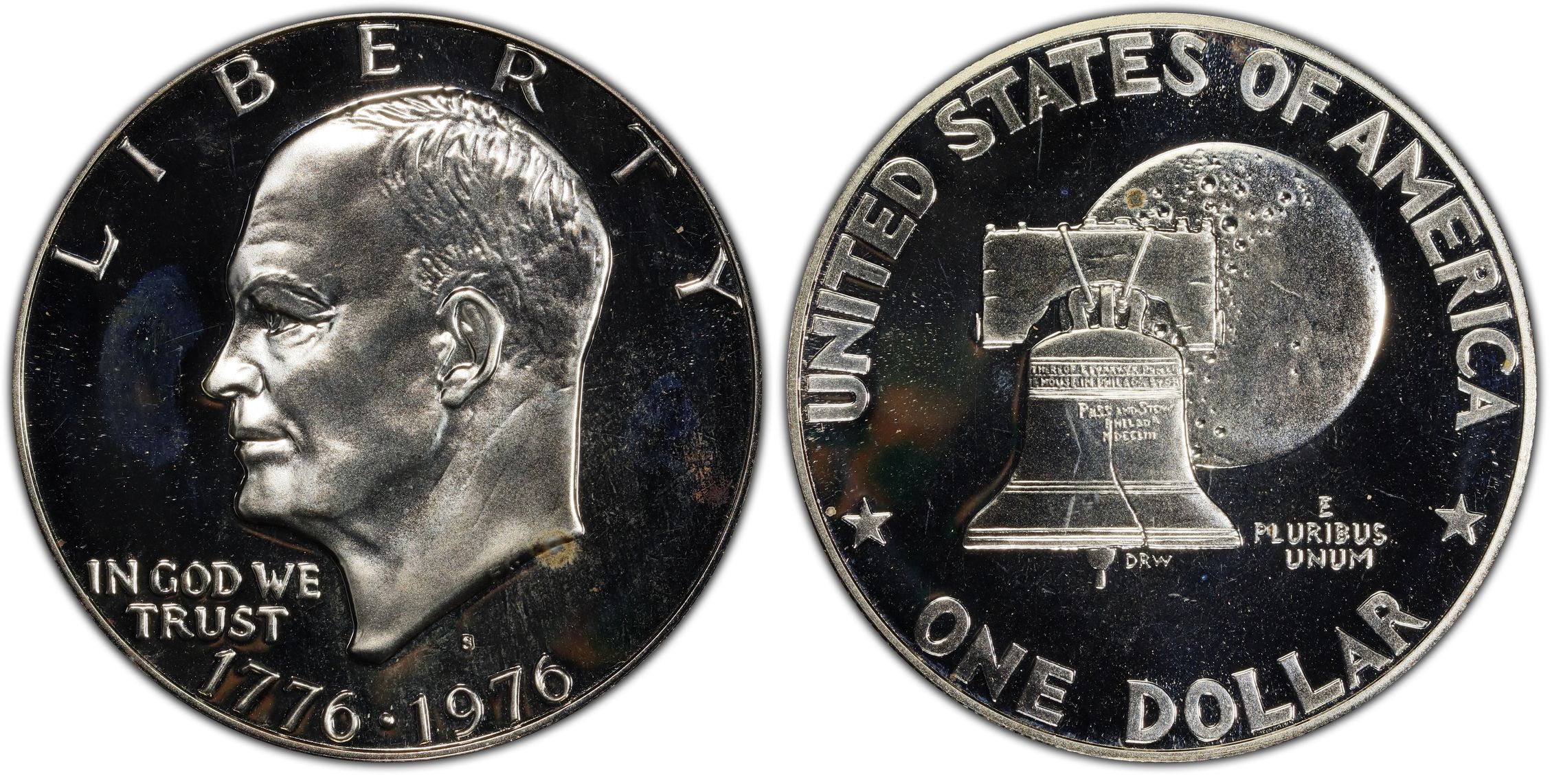 1976-S $1 Silver (Proof) Ike Dollar - PCGS CoinFacts