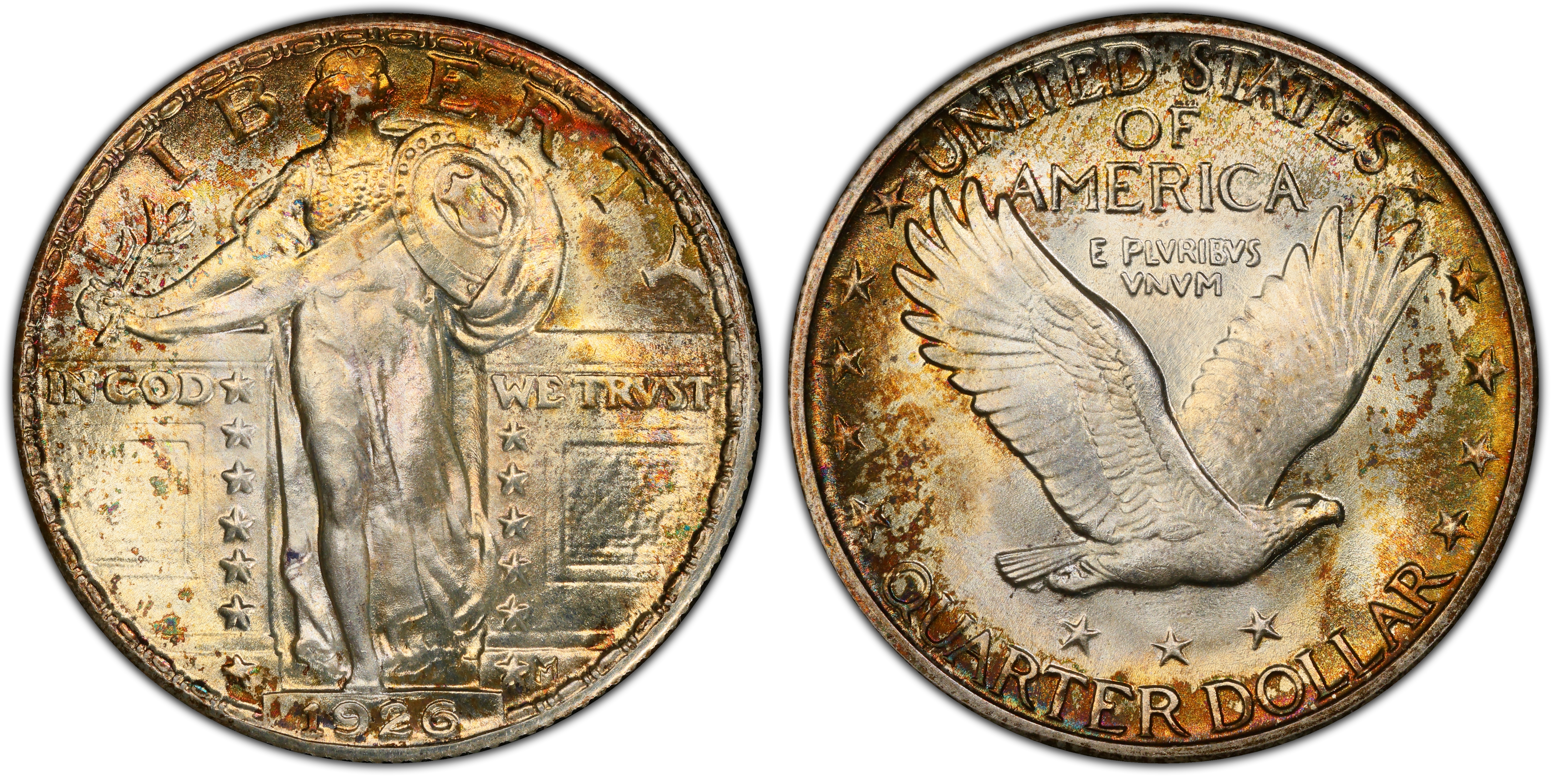 1926 25C (Regular Strike) Standing Liberty Quarter - PCGS CoinFacts