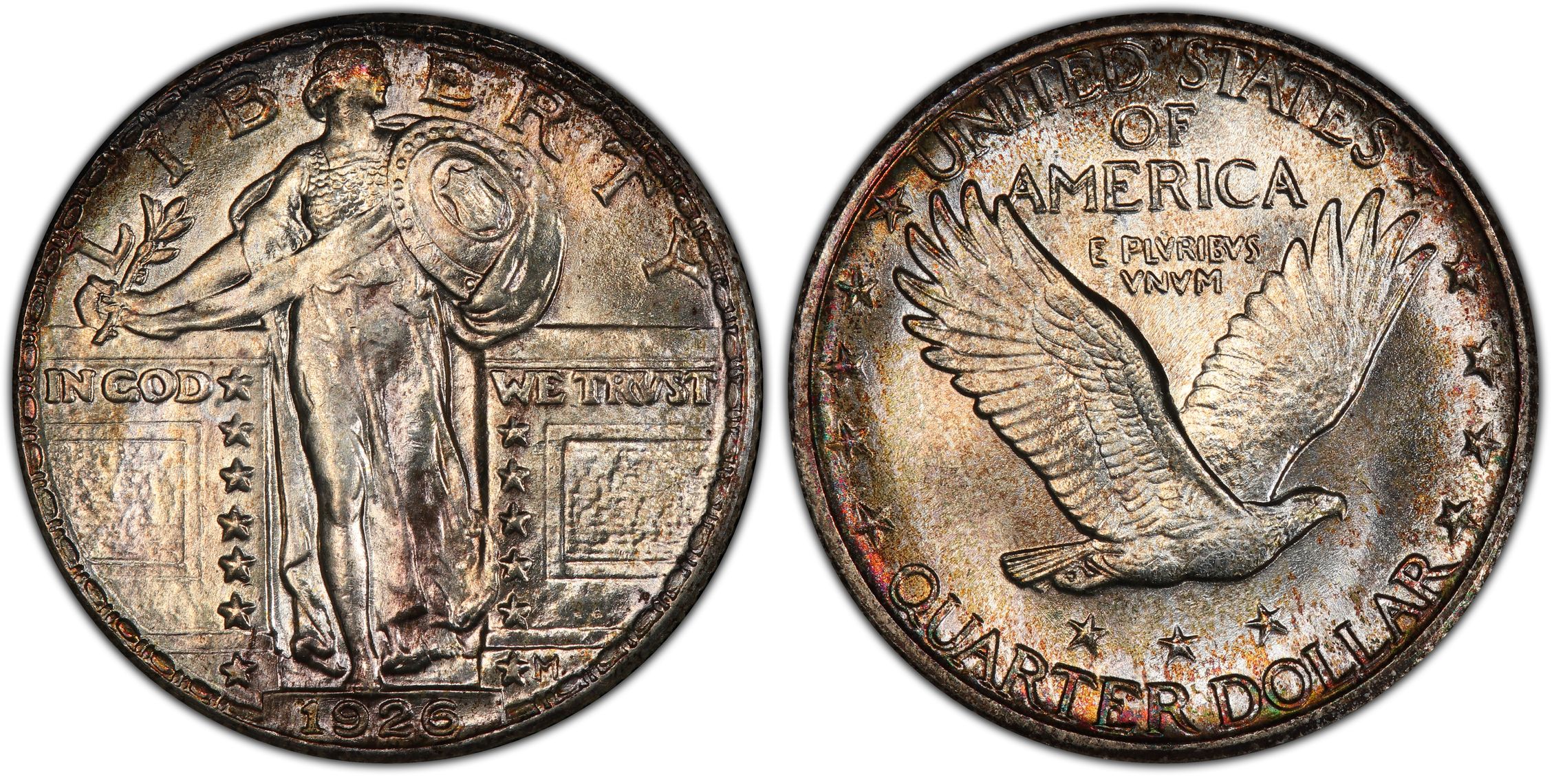 1926 25C (Regular Strike) Standing Liberty Quarter - PCGS CoinFacts