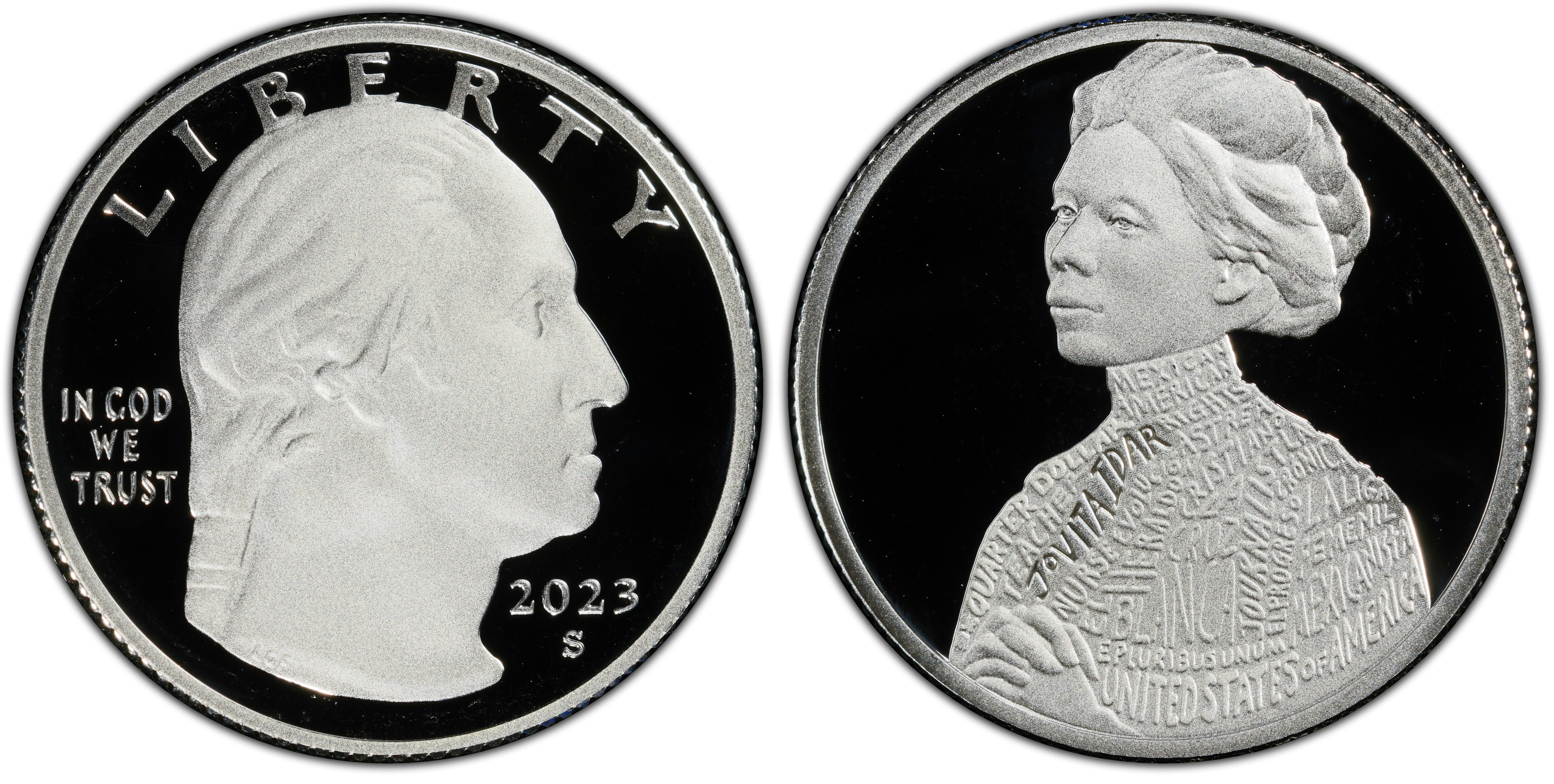 2023-S 25C Jovita Idar-Silver, DCAM (Proof) American Women