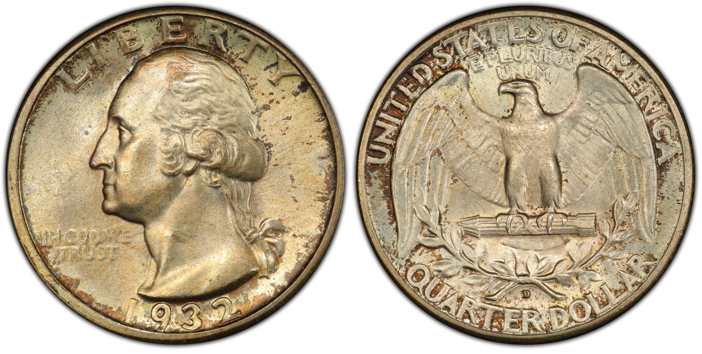 1932-D 25C (Regular Strike) Washington Quarter - PCGS CoinFacts