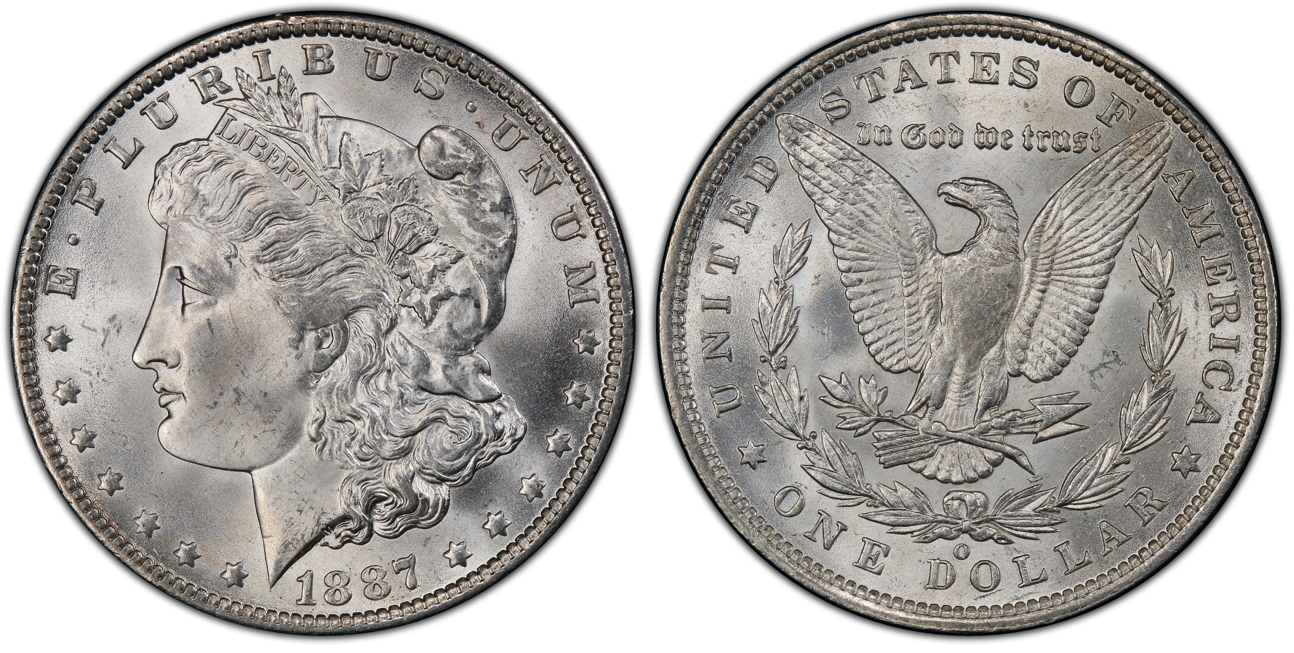 1887/6-O $1 (Regular Strike) Morgan Dollar - PCGS CoinFacts