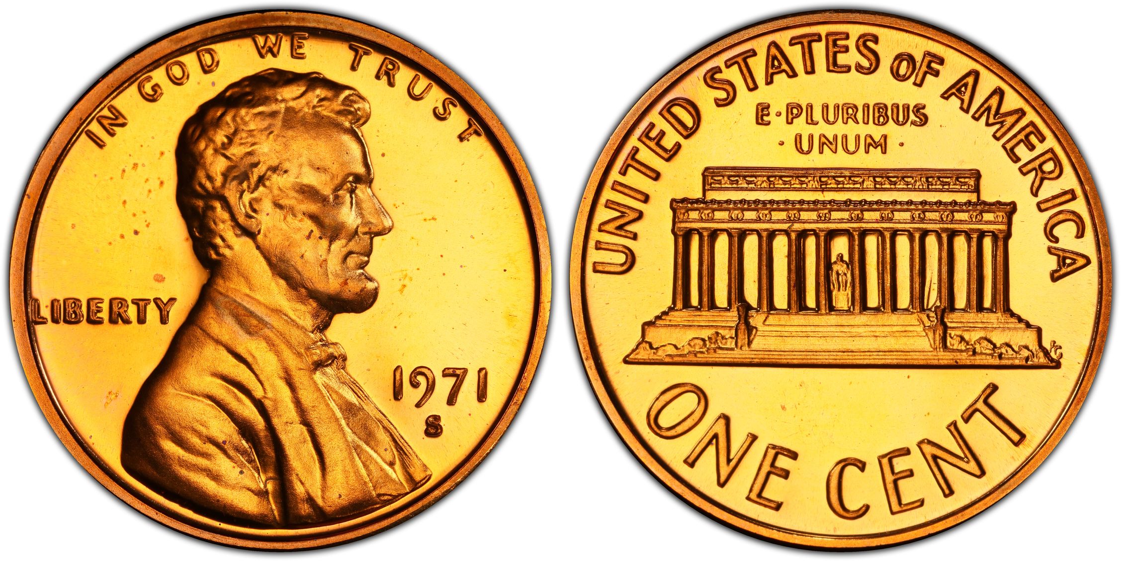 1971-S 1C DDO FS-101, RD (Proof) Lincoln Cent (Modern) - PCGS CoinFacts