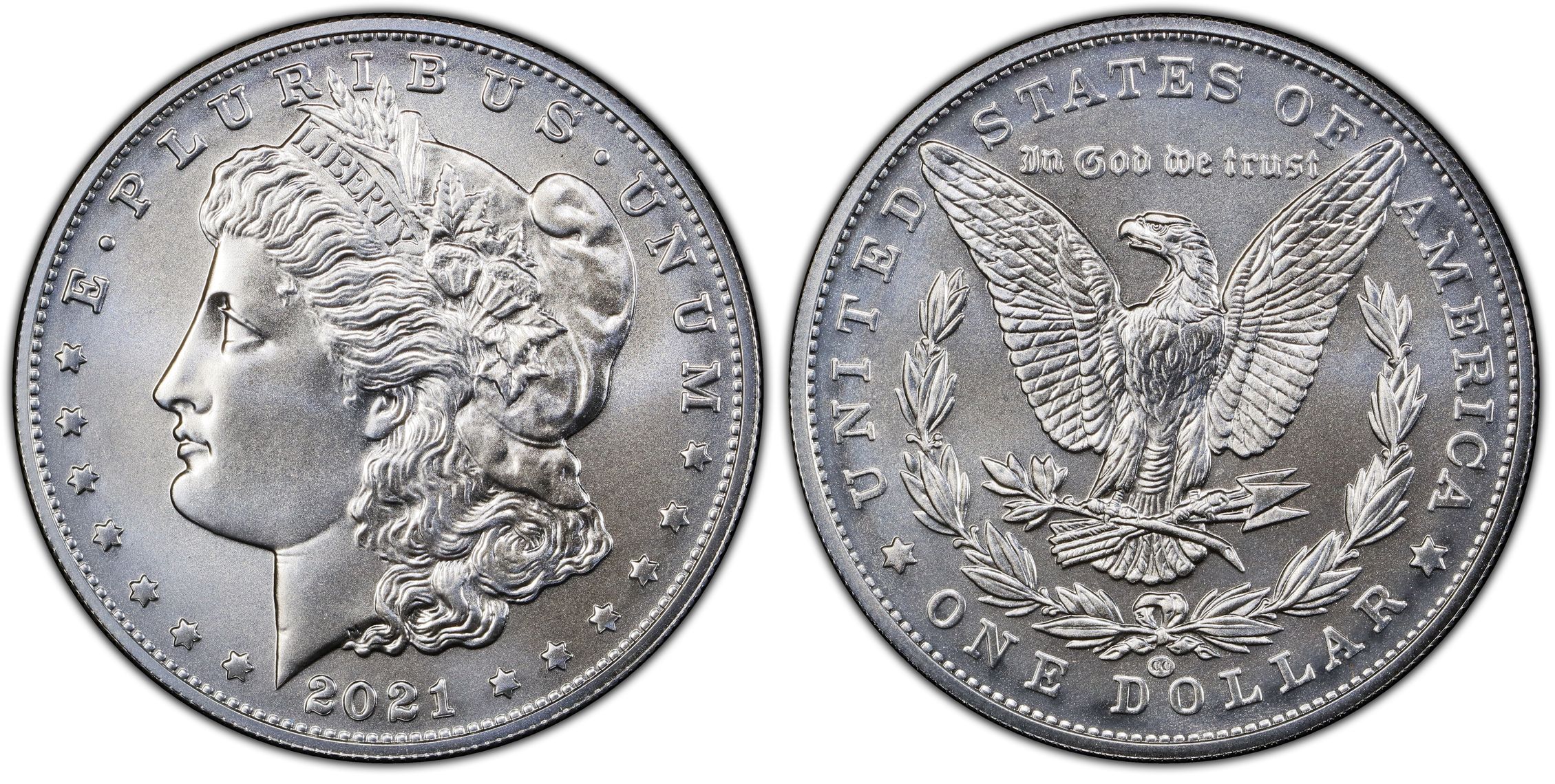 2021-CC Privy $1 Morgan Dollar 100th Anniversary (Regular Strike