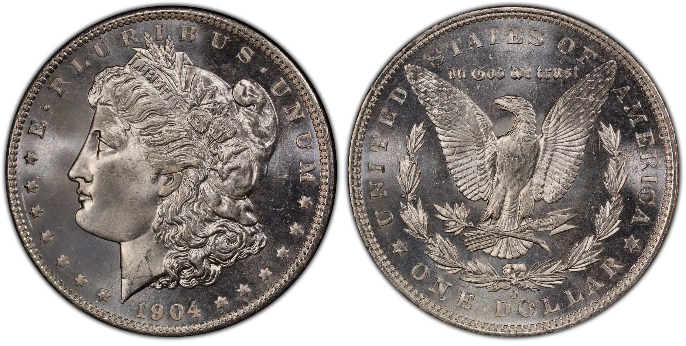 1904-O $1, PL (Regular Strike) Morgan Dollar - PCGS CoinFacts