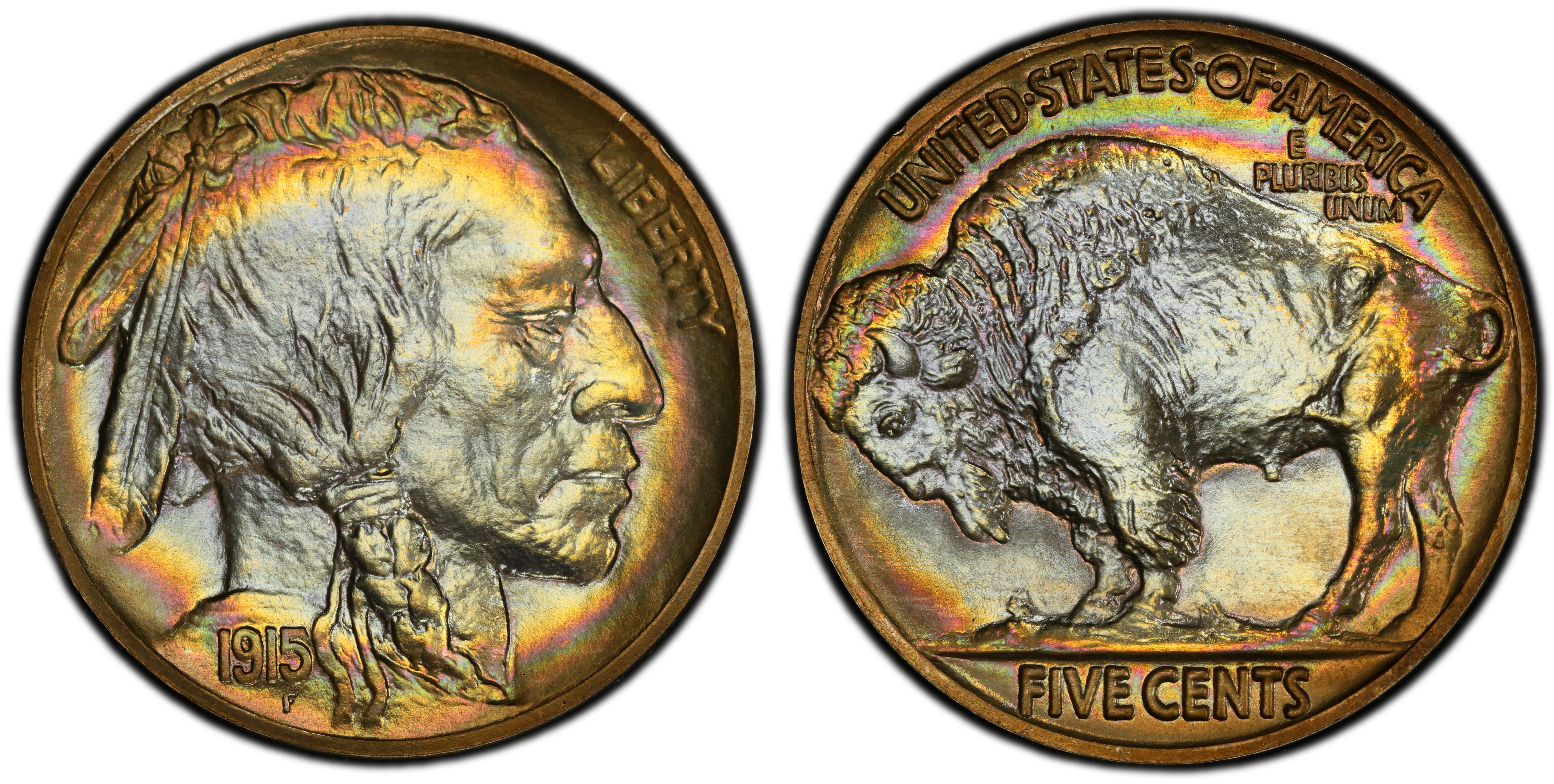 Superb - 1915 P Buffalo Nickel - Gem BU / MS / UNC - High Grade 2024 Coin