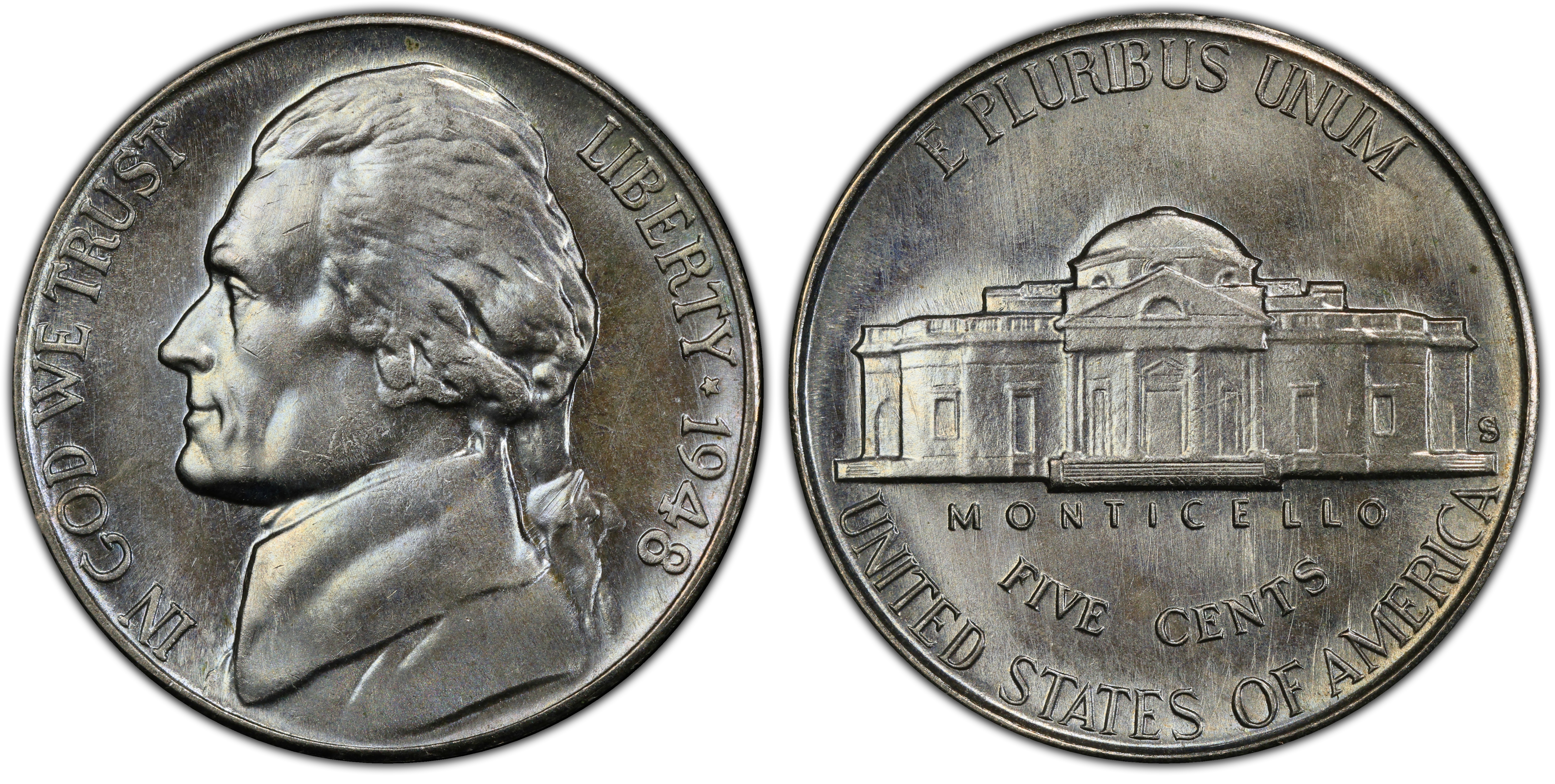 1948-S 5C, FS (Regular Strike) Jefferson Nickel - PCGS CoinFacts