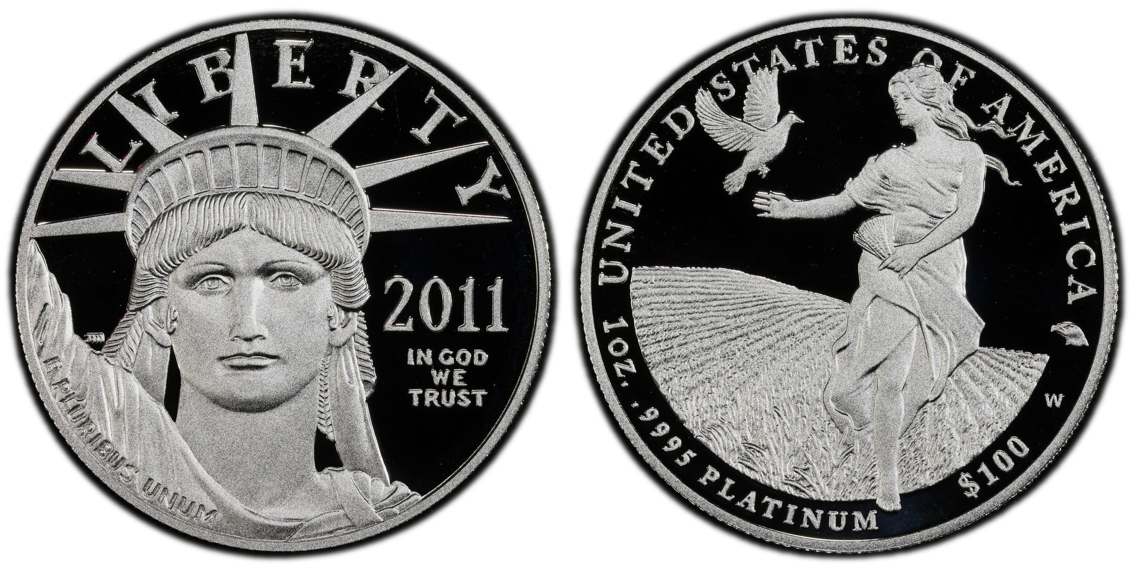 2011 PCGS MS70FS (Struck at San Fran) Silver Eagle - SKU