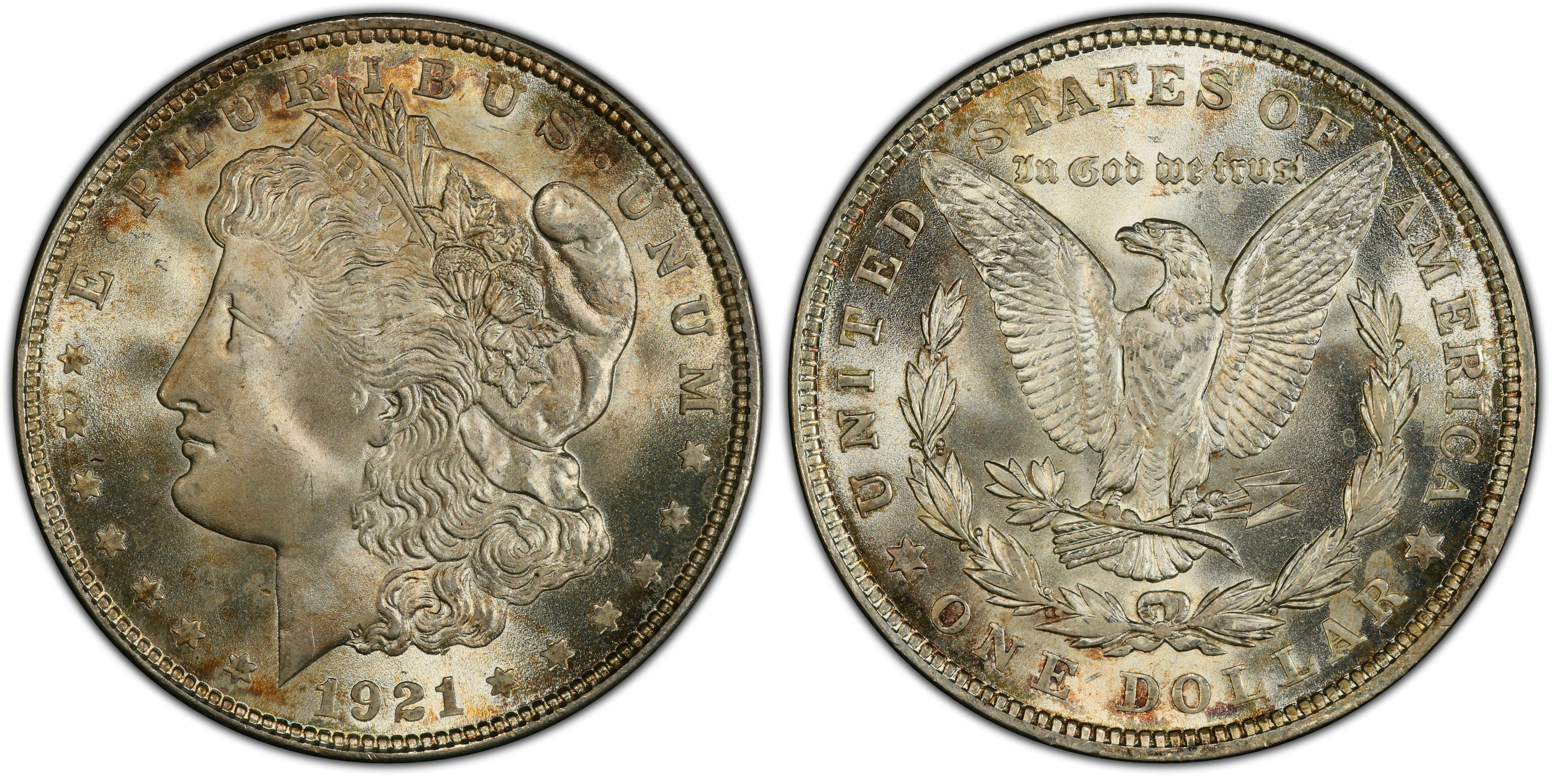 Sold 1921 Morgan Silver Dollar