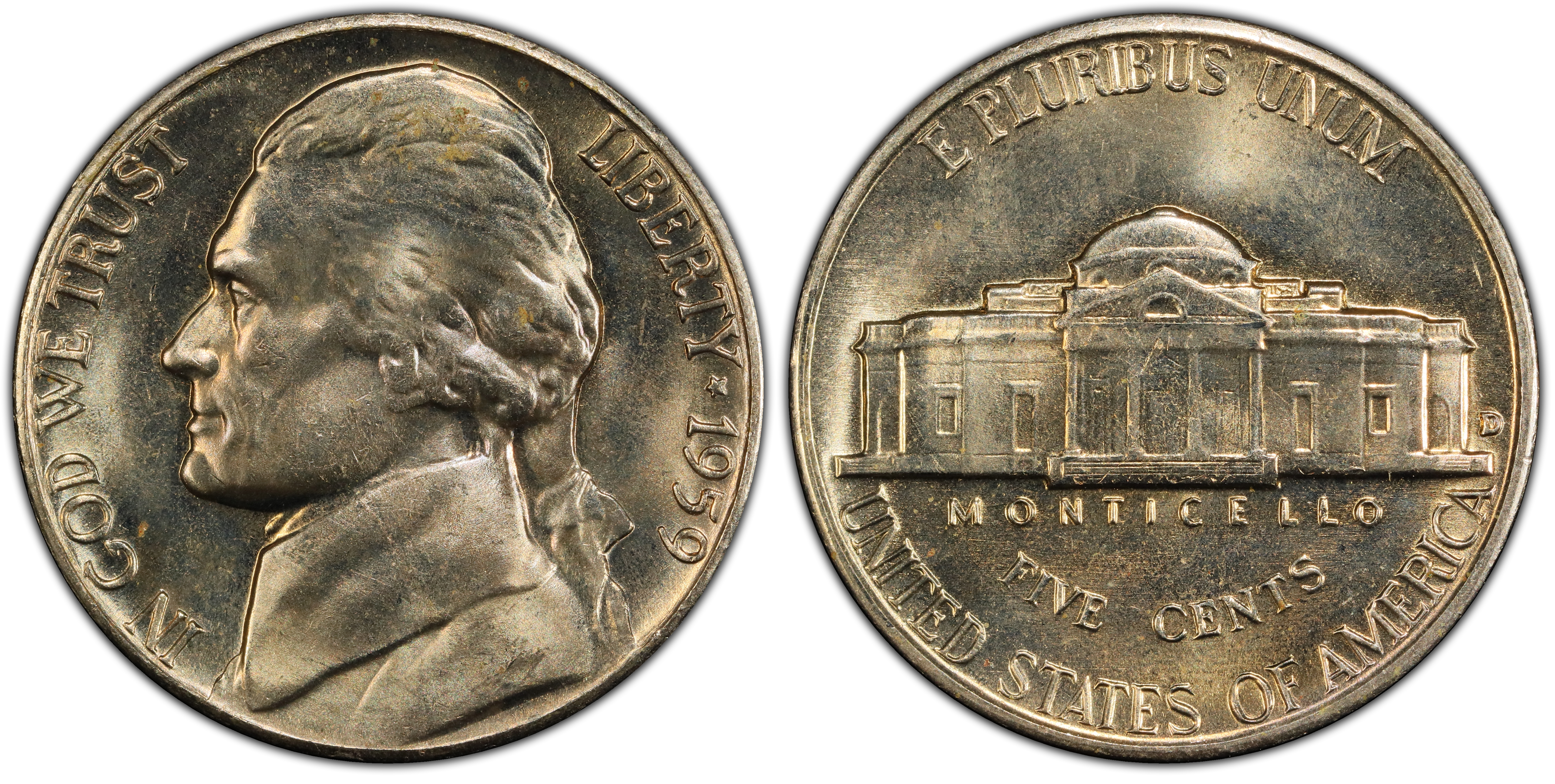 1959 store D silver nickel