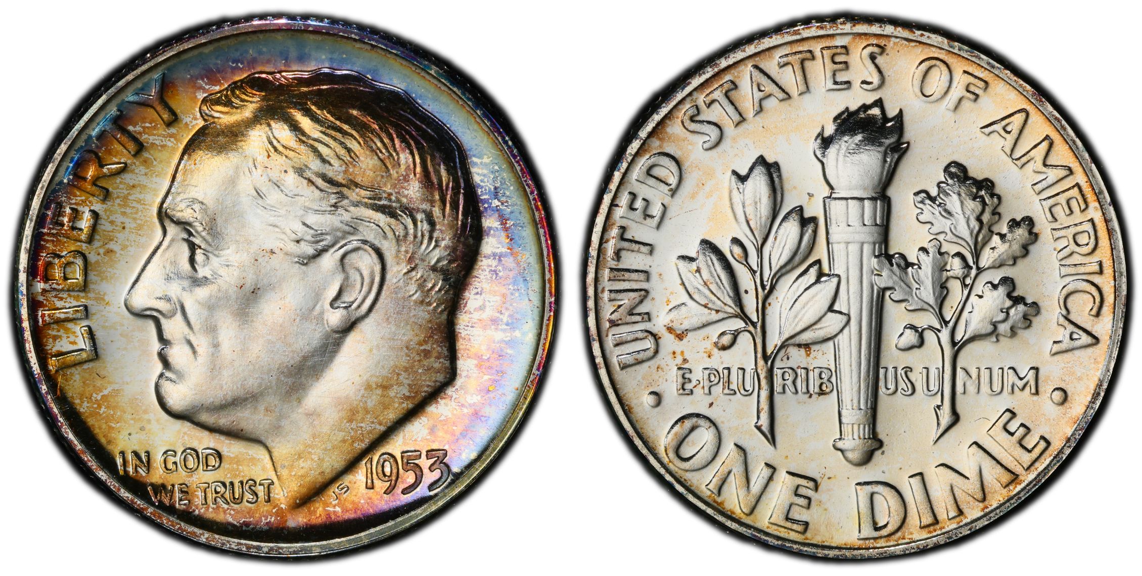 1953 10C (Proof) Roosevelt Dime - PCGS CoinFacts