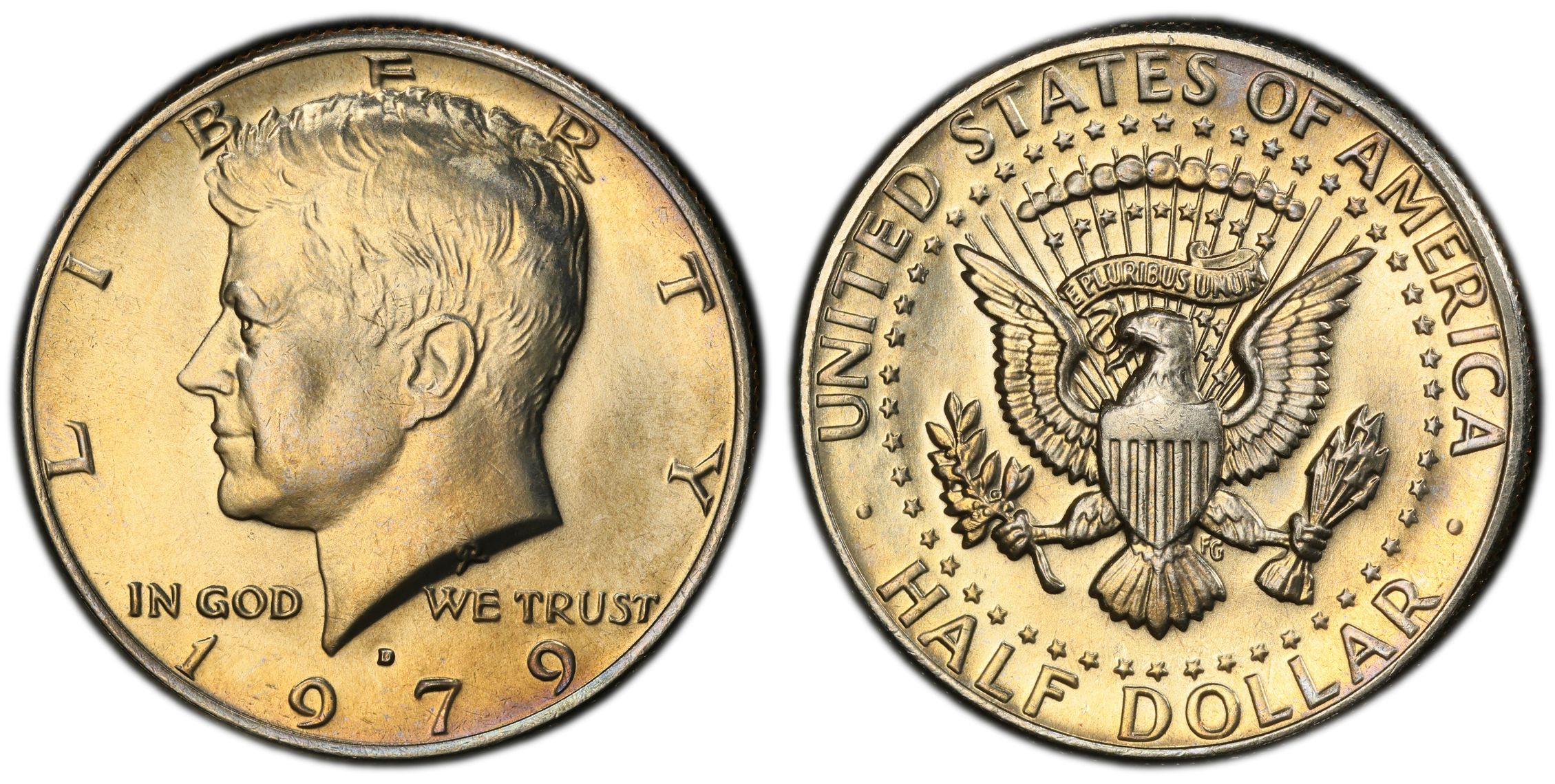 1979-D 50C (Regular Strike) Kennedy Half Dollar - PCGS CoinFacts