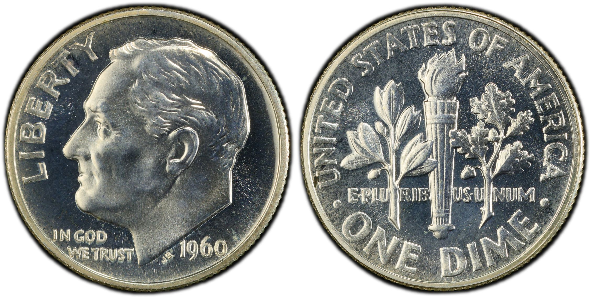 1960 10C (Proof) Roosevelt Dime - PCGS CoinFacts