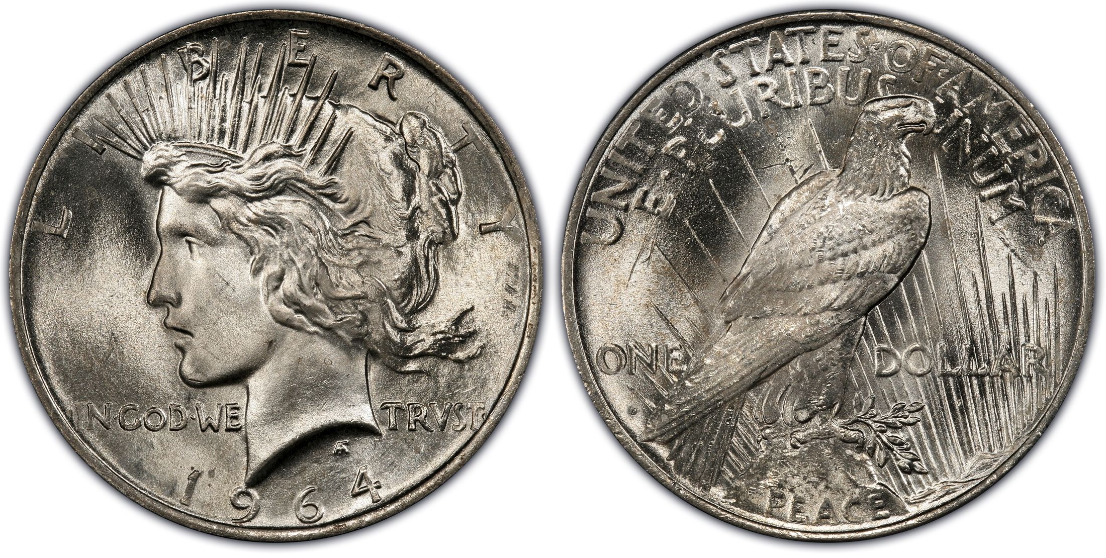 1964-D $1 (Regular Strike) Peace Dollar - PCGS CoinFacts