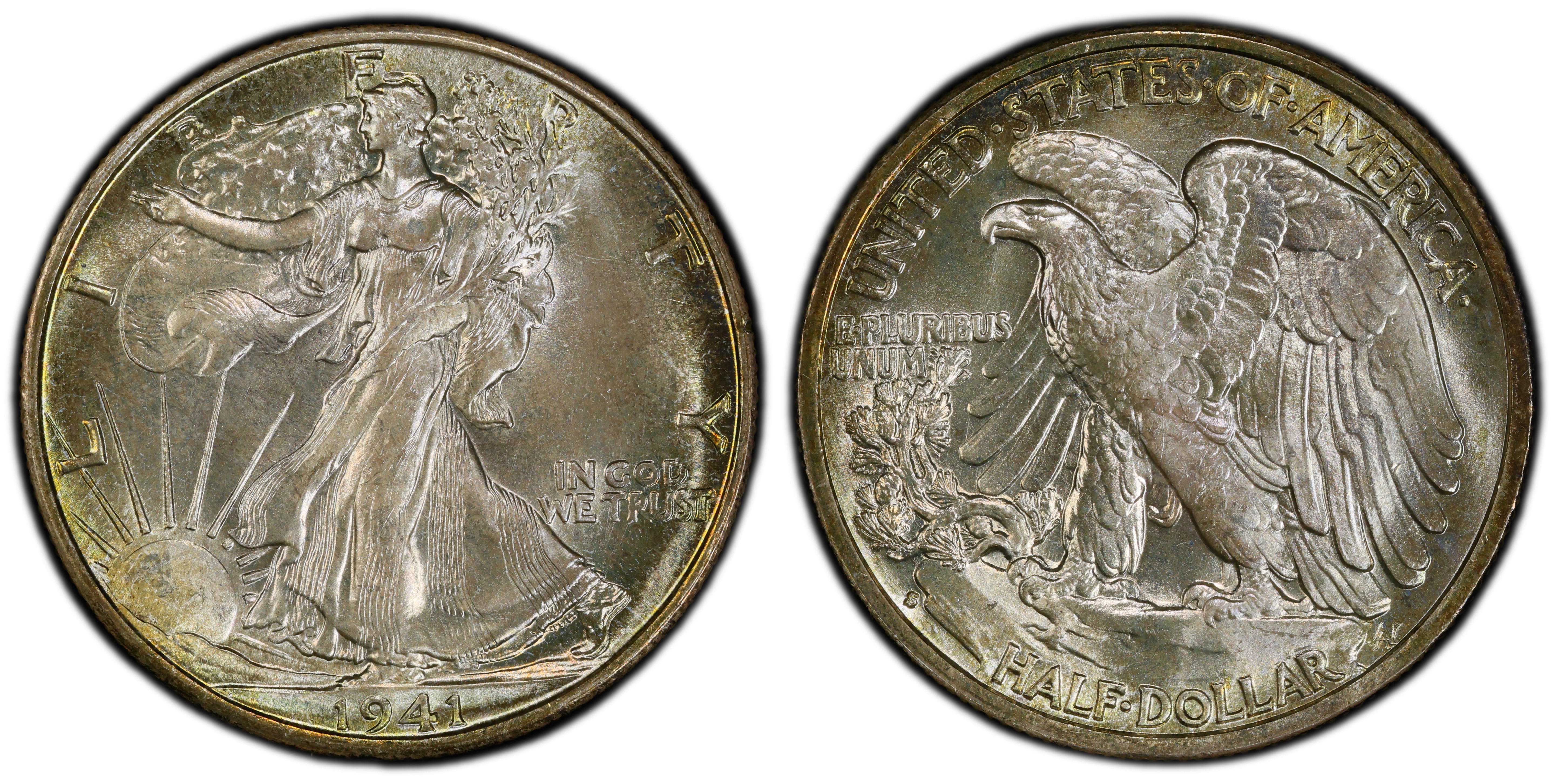 1941-S 50C (Regular Strike) Walking Liberty Half Dollar 1941-S 50C (Regular Strike) Walking Liberty Half Dollar