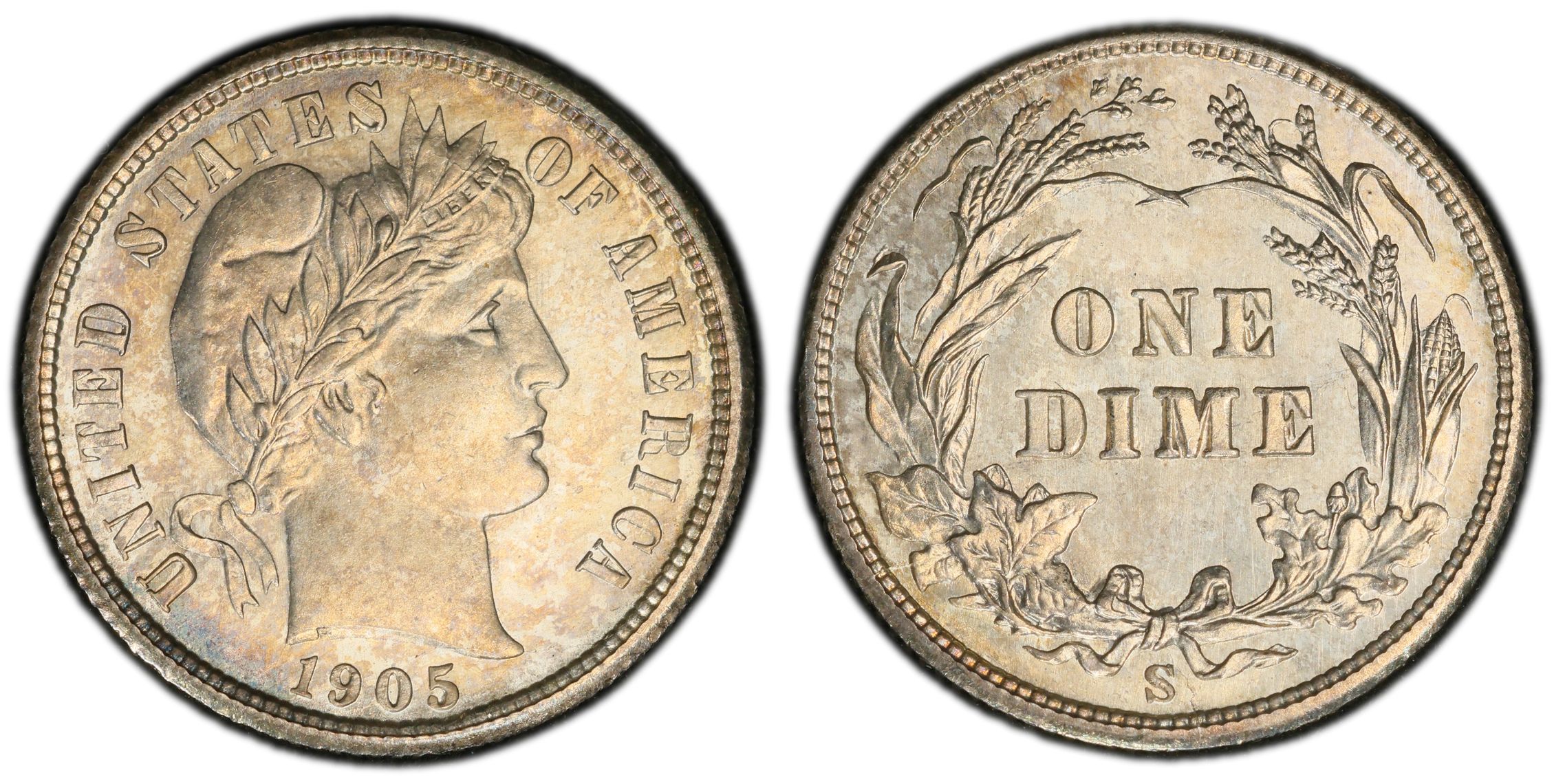 1905 fashion dime coin worth