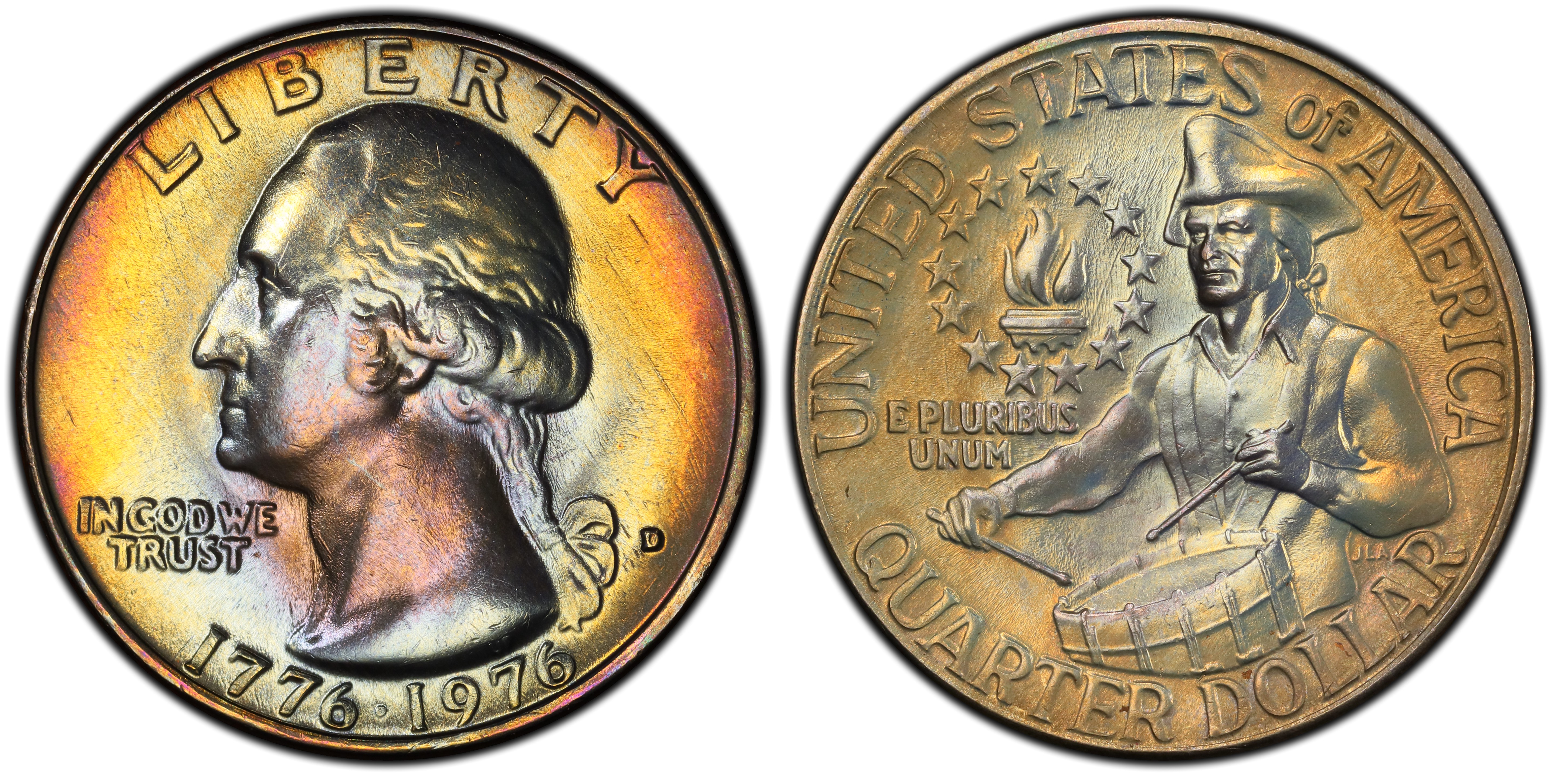 1976-D 25C Clad (Regular Strike) Washington Quarter - PCGS CoinFacts