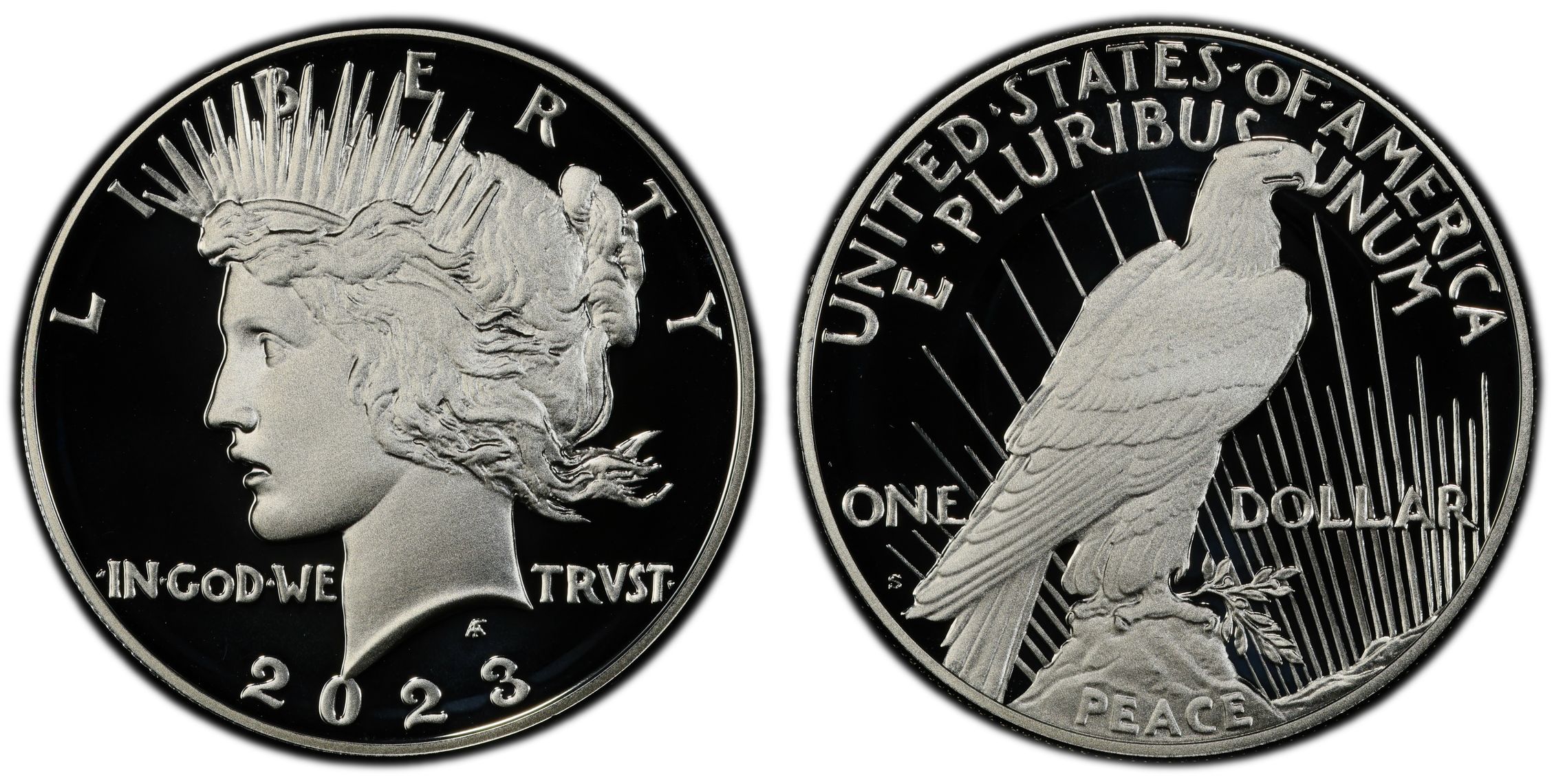 2023 S 2023 S Peace Dollar Proof $1 PF-70 Ultra Cameo By NGC With Original  Government Packaging Legal Tender $1 NGC PF-70 at Amazon's Collectible  Coins Store