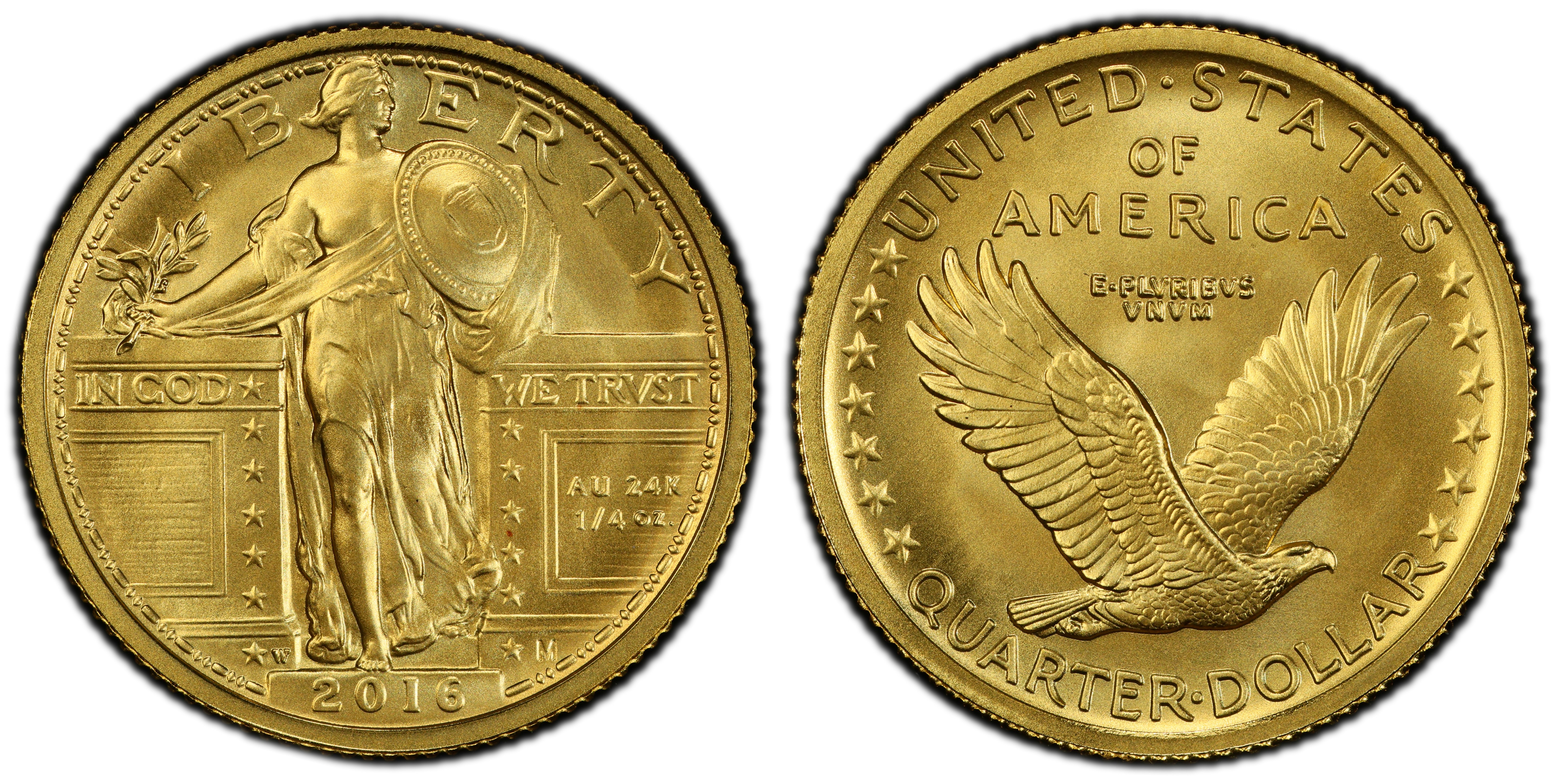 アメリカ 2016-W 10セント 金貨 PCGS SP70 マーキュリー・ダイム