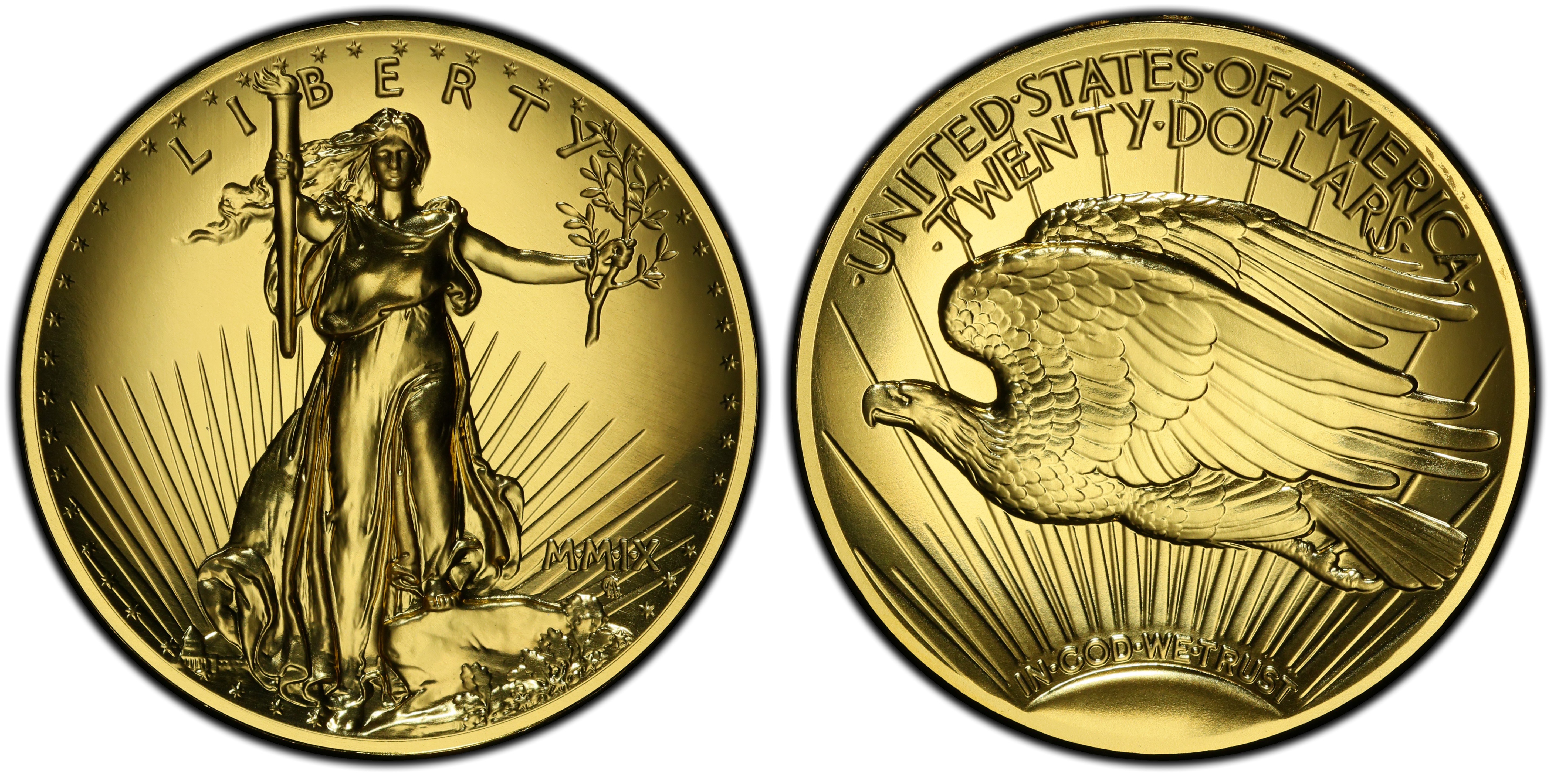 2009 $20 Ultra High Relief (Regular Strike) Ultra High 2009 $20 Ultra High Relief (Regular Strike) Ultra High