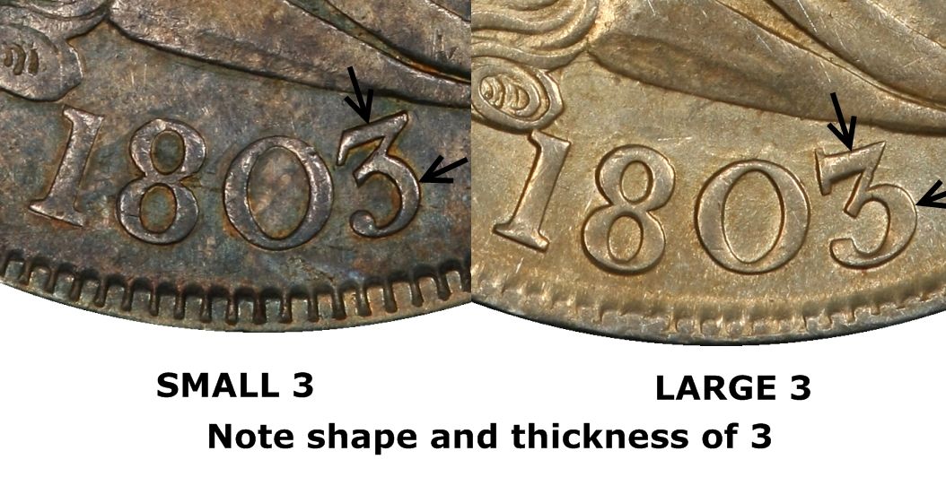 アンティークコイン コイン 金貨 銀貨 [送料無料] 1803 Draped Bust